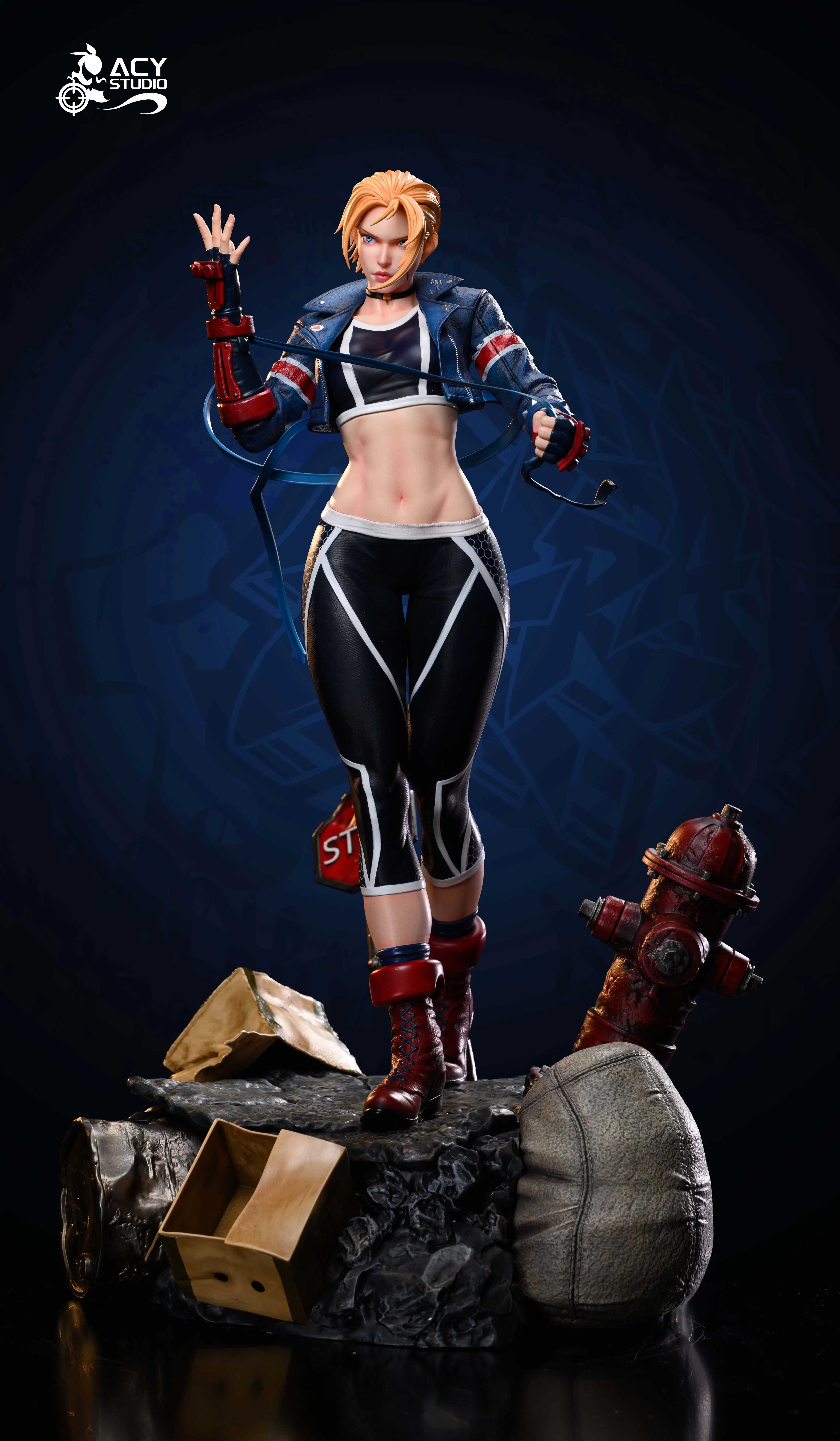 【Pre-sale】1/4 Scale Cammy White-Street Fighter-Acy Studio