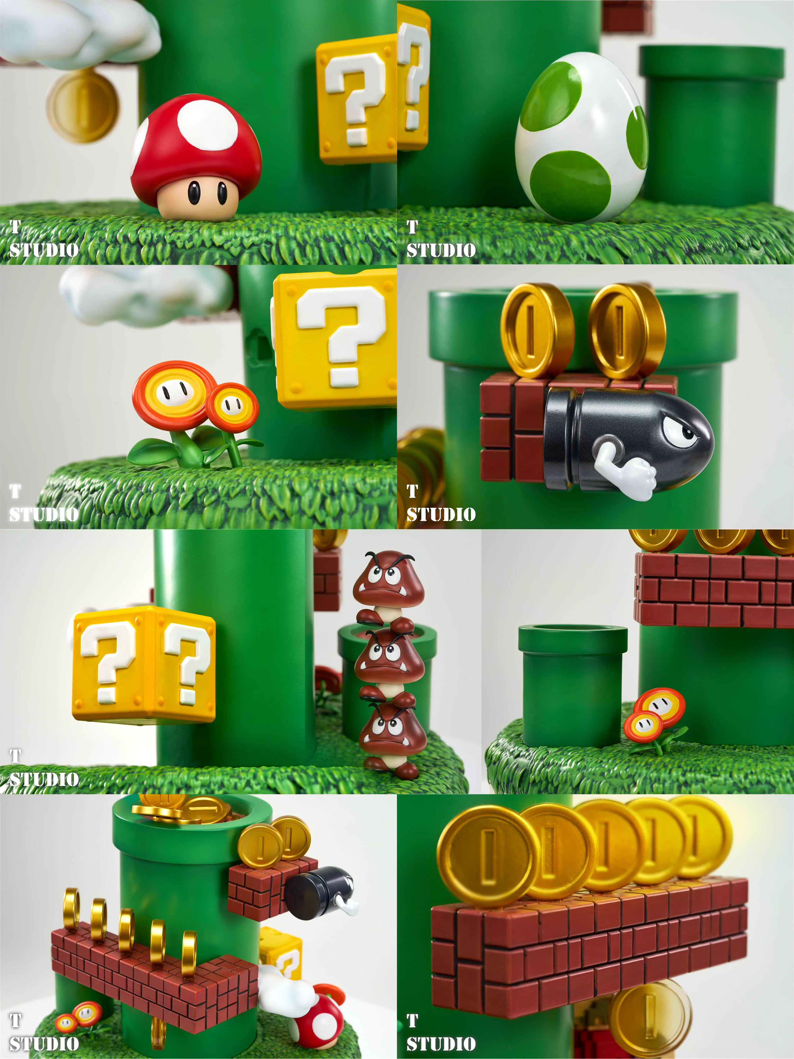 【In stock】Mario Evolution-Super Mario Bros.-T Studio