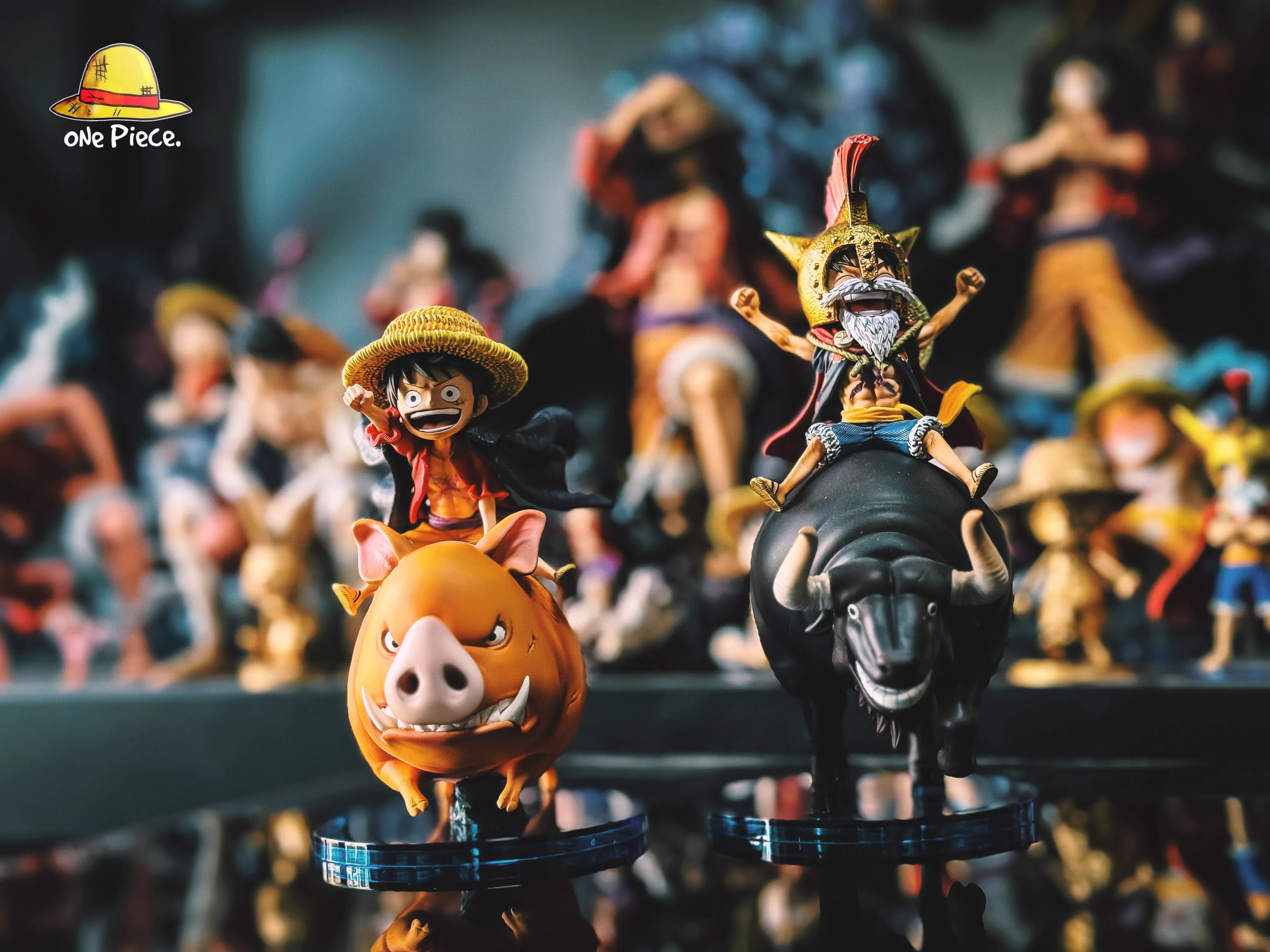 【Pre-sale】WCF Scale Pig Riding Luffy-One piece-The Straw Hats Studio