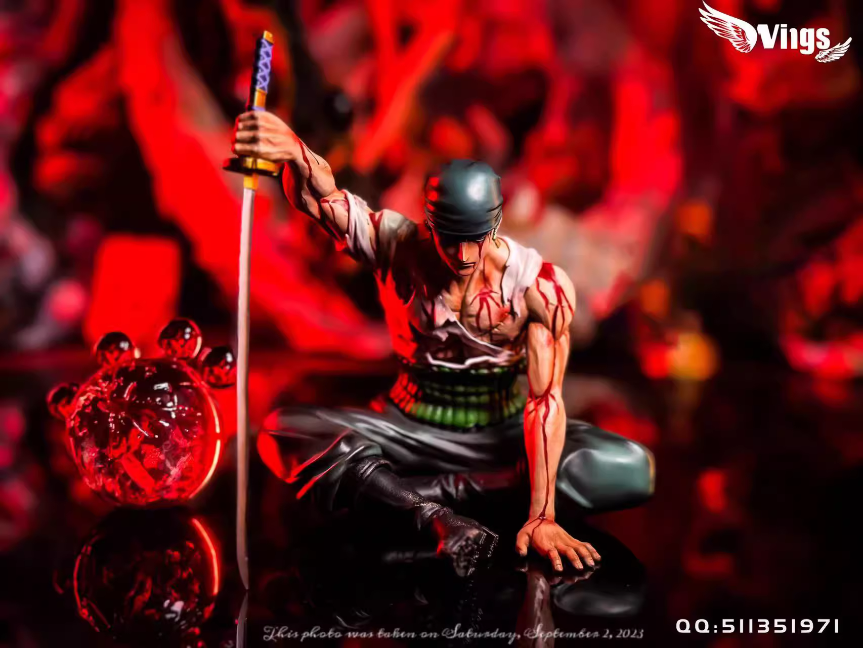 【In stock】Blood Zoro-One piece-Wings Studio