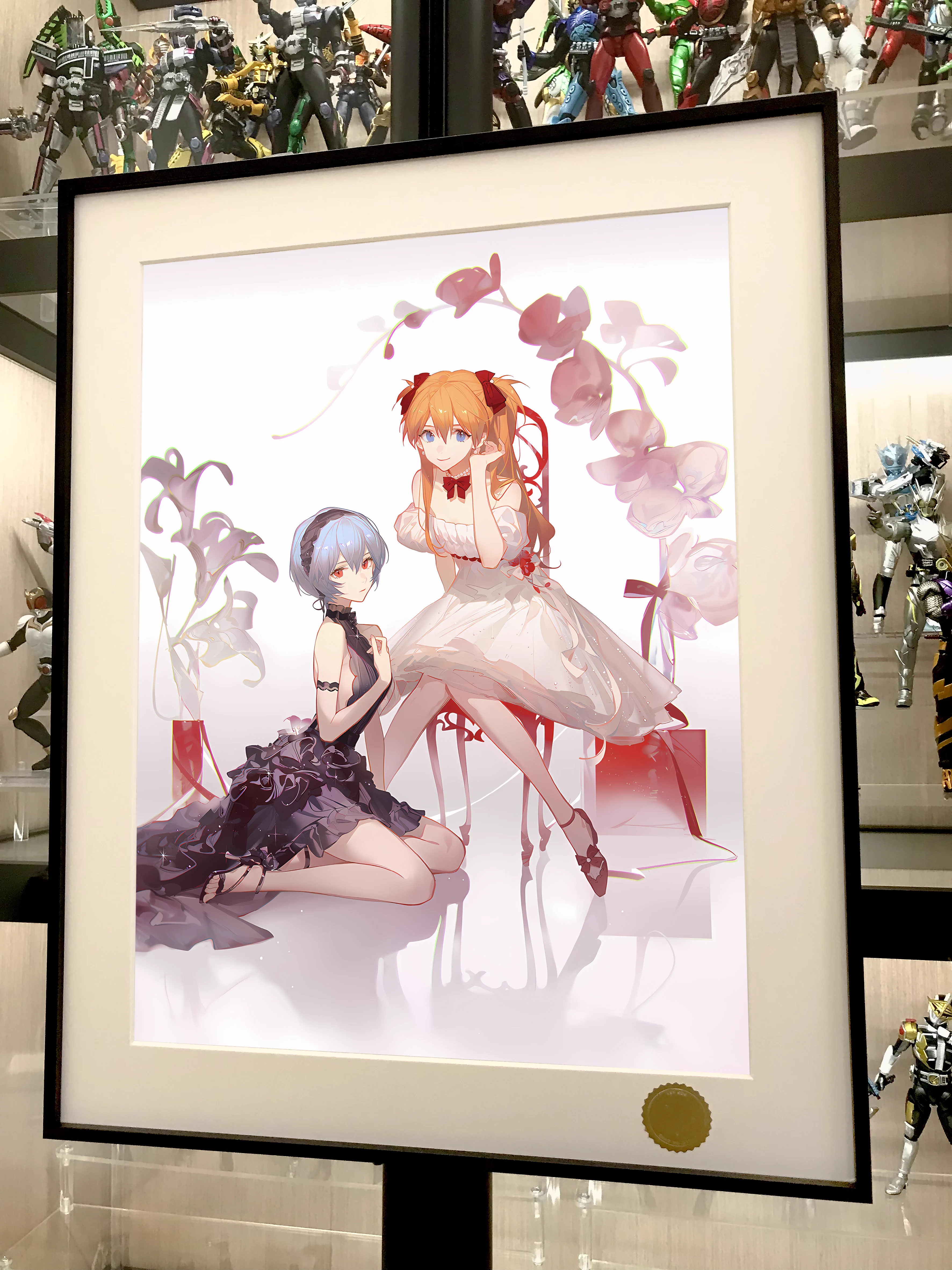 【Pre-sale】Decorative Painting of Ayanami Rei & Asuka Langley Soryu-EVA-XingKong Studio
