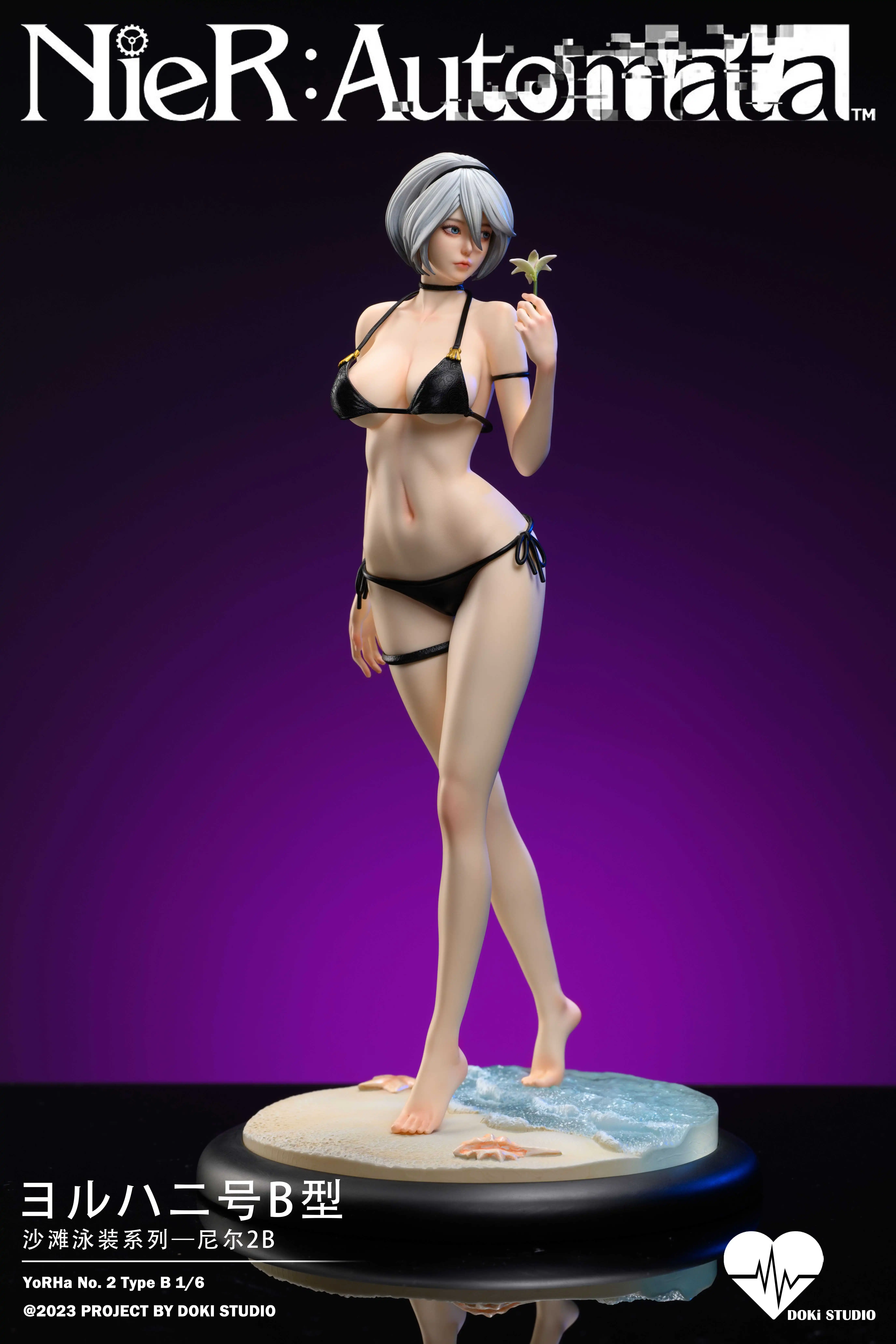 【Sold out】1/6 Scale Yorha No. 2 Type B (2B)-NieR:Automata-Doki Studio