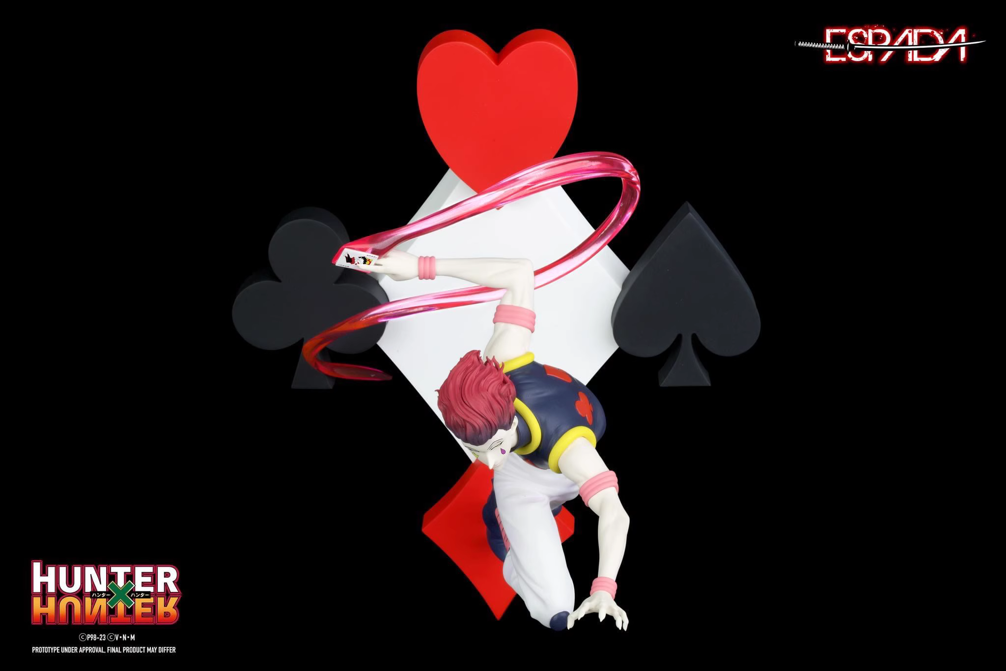 【Pre-sale】1/8 Scale Wall Hanging Hisoka-HUNTER×HUNTER-Espada Art Studio