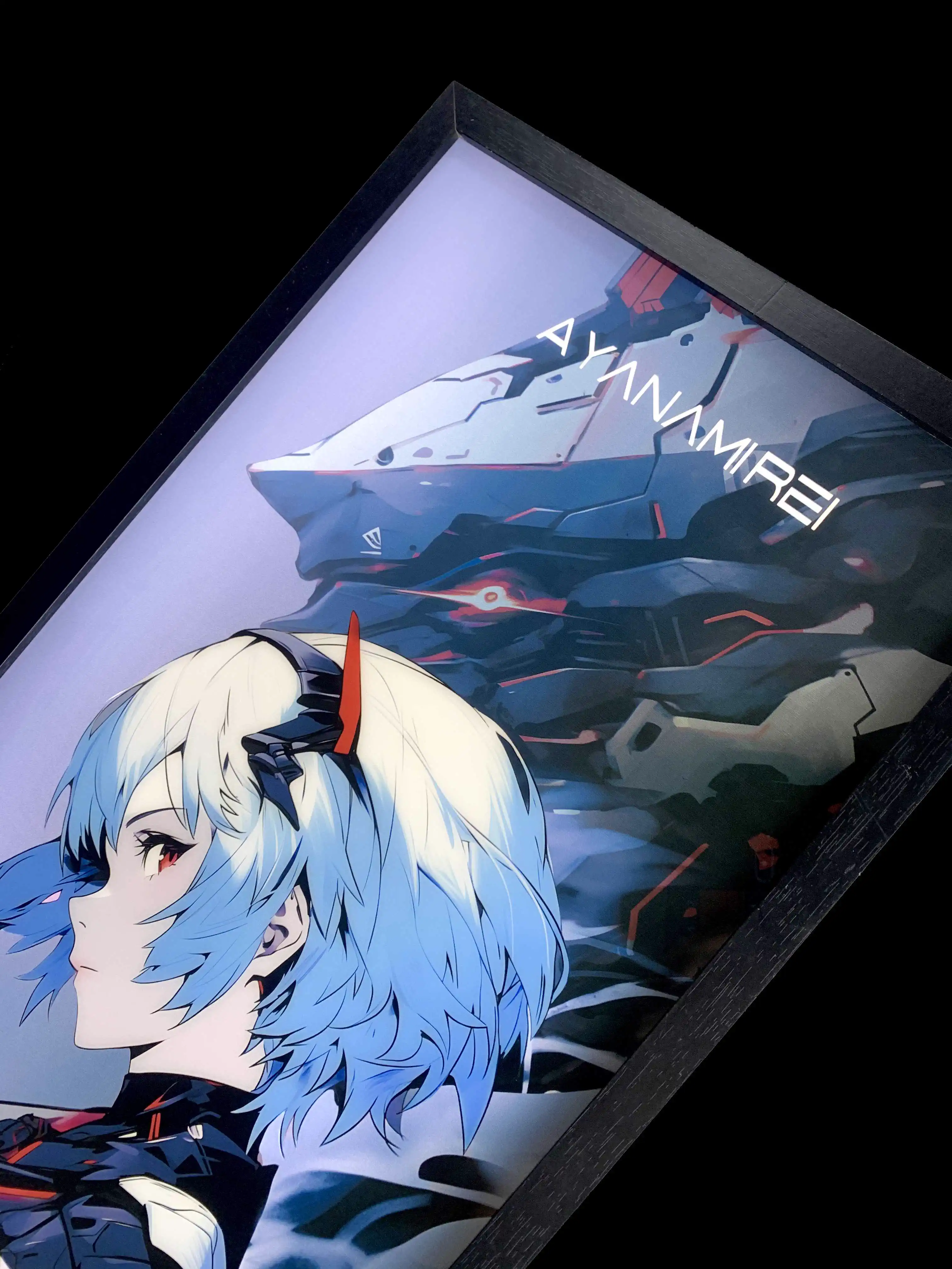 【In stock】Decorative Painting of Asuka Langley Soryu & Ayanami Rei-EVA-MOMO Studio