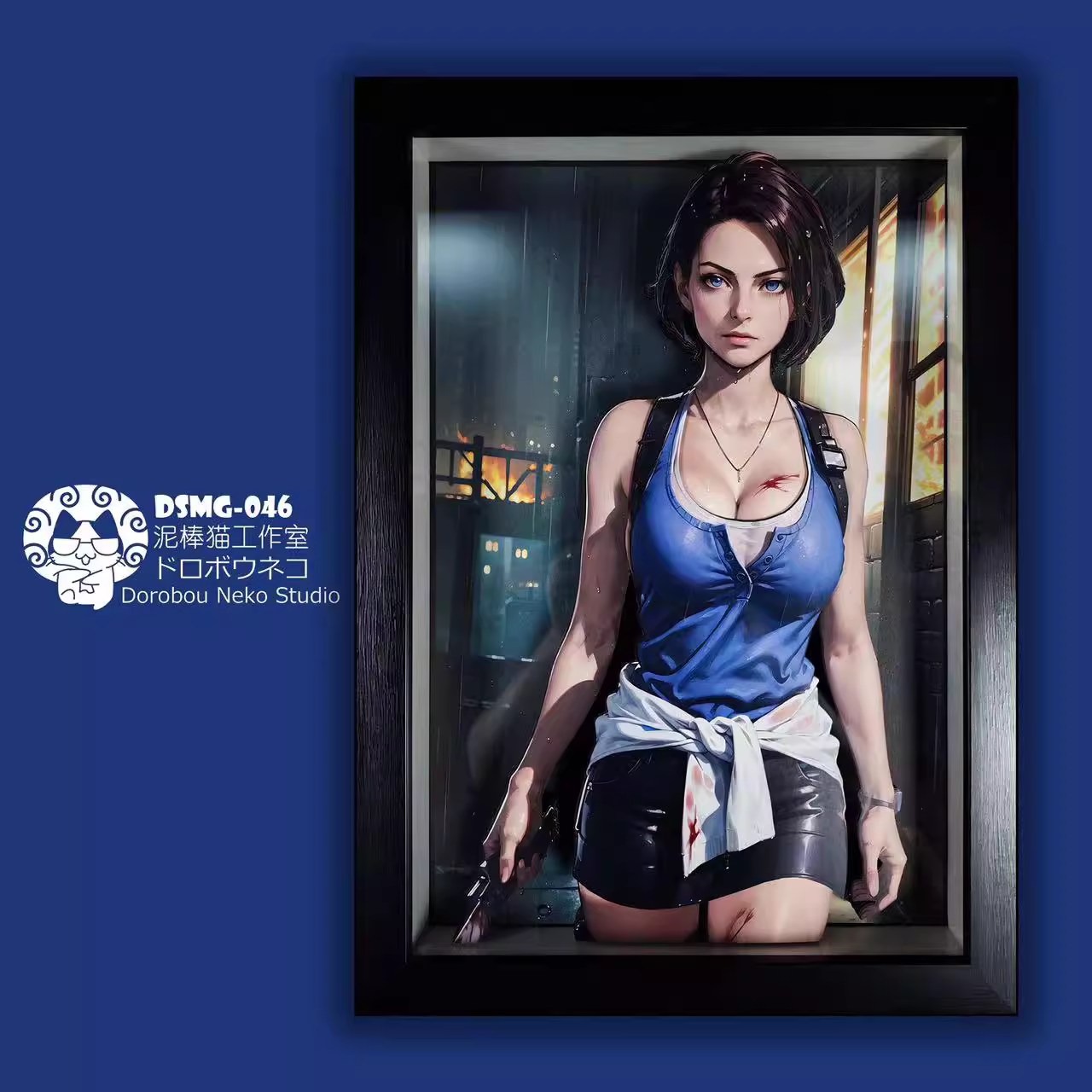 【In stock】DSMG-046 Decorative Painting of Jill Valentine-Resident Evil-Dorobou Neko Studio