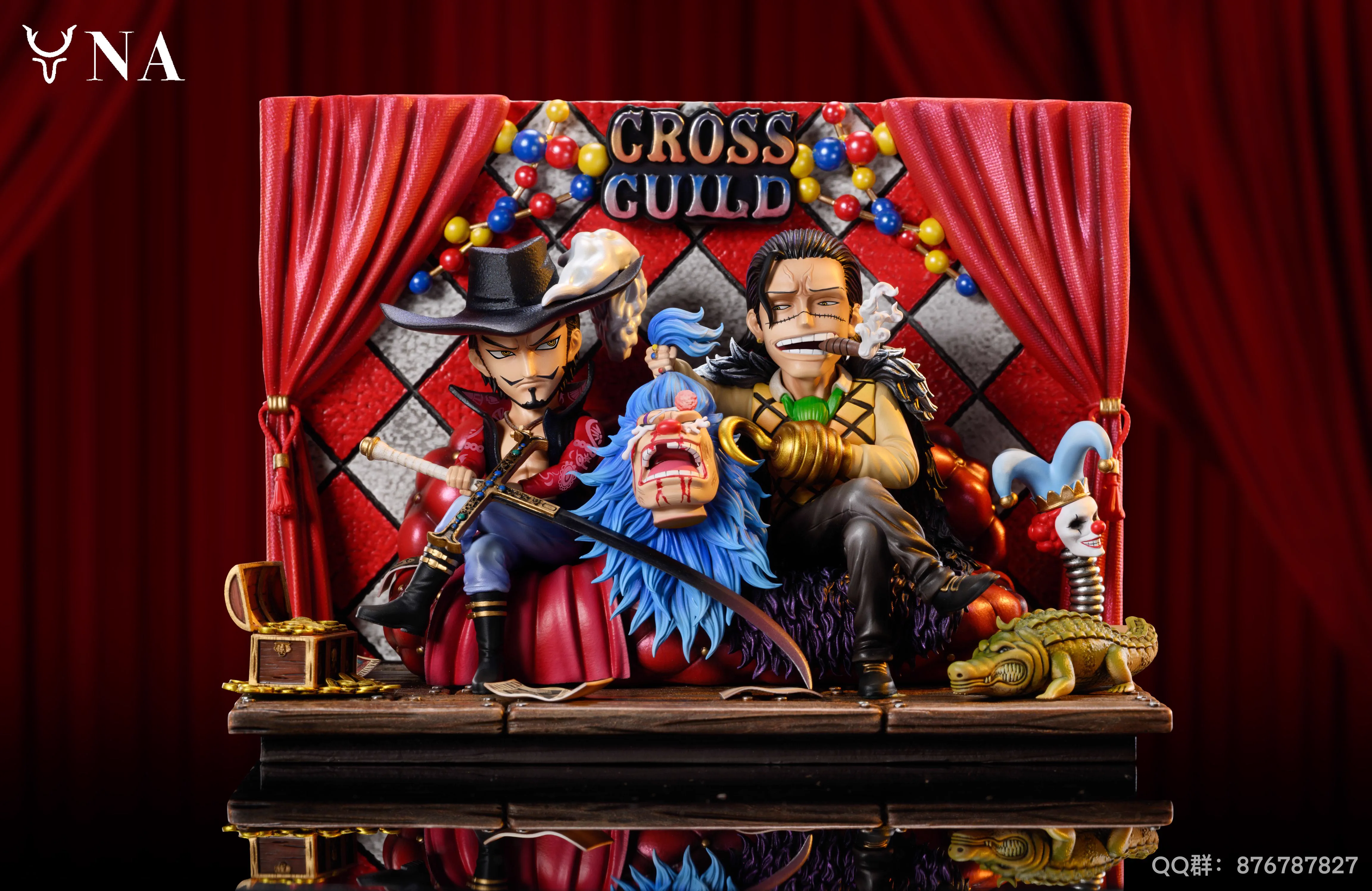 【Pre-sale】WCF Scale Dracule Mihawk, Buggy & Sir Crocodile-One piece-YNA Studio