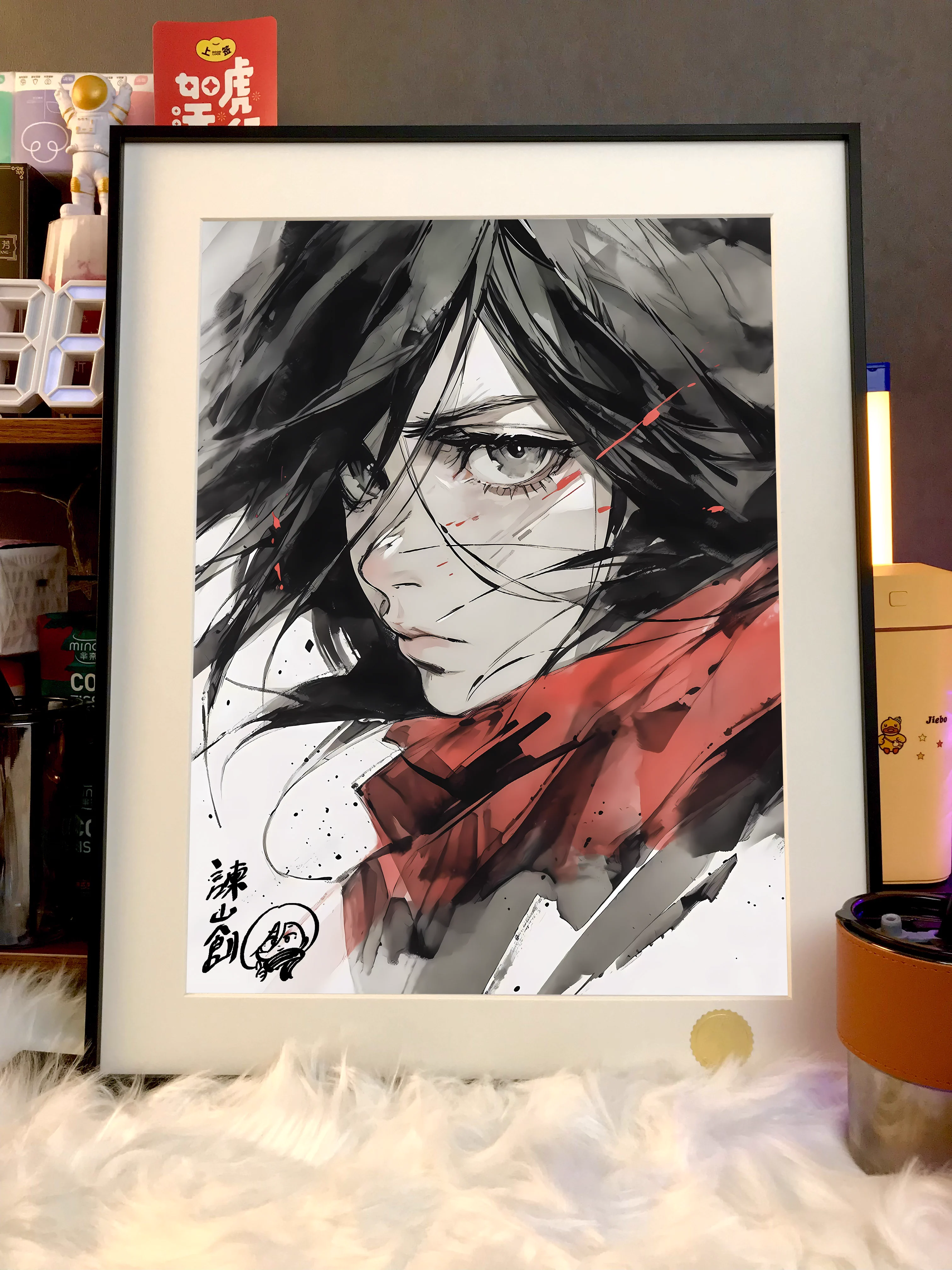 【Pre-sale】Decorative Painting of Mikasa·Ackerman-Attack on Titan-XingKong Studio