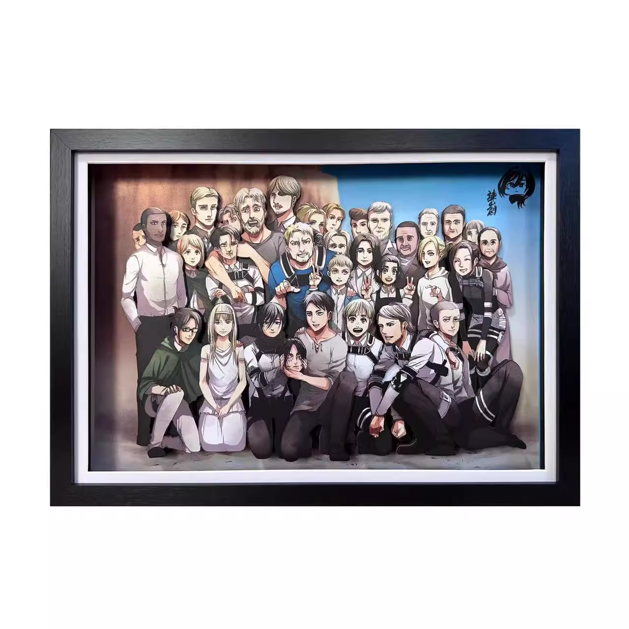 【In stock】Decorative Painting of Attack on Titan-Aotu Panda