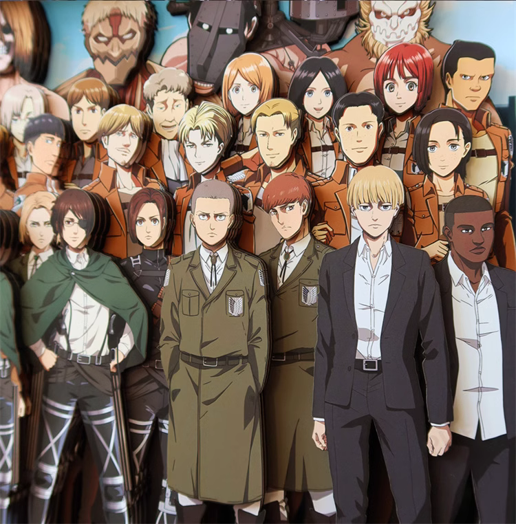【In stock】Decorative Painting of Whole Characters-Attack on Titan-KALA HOME
