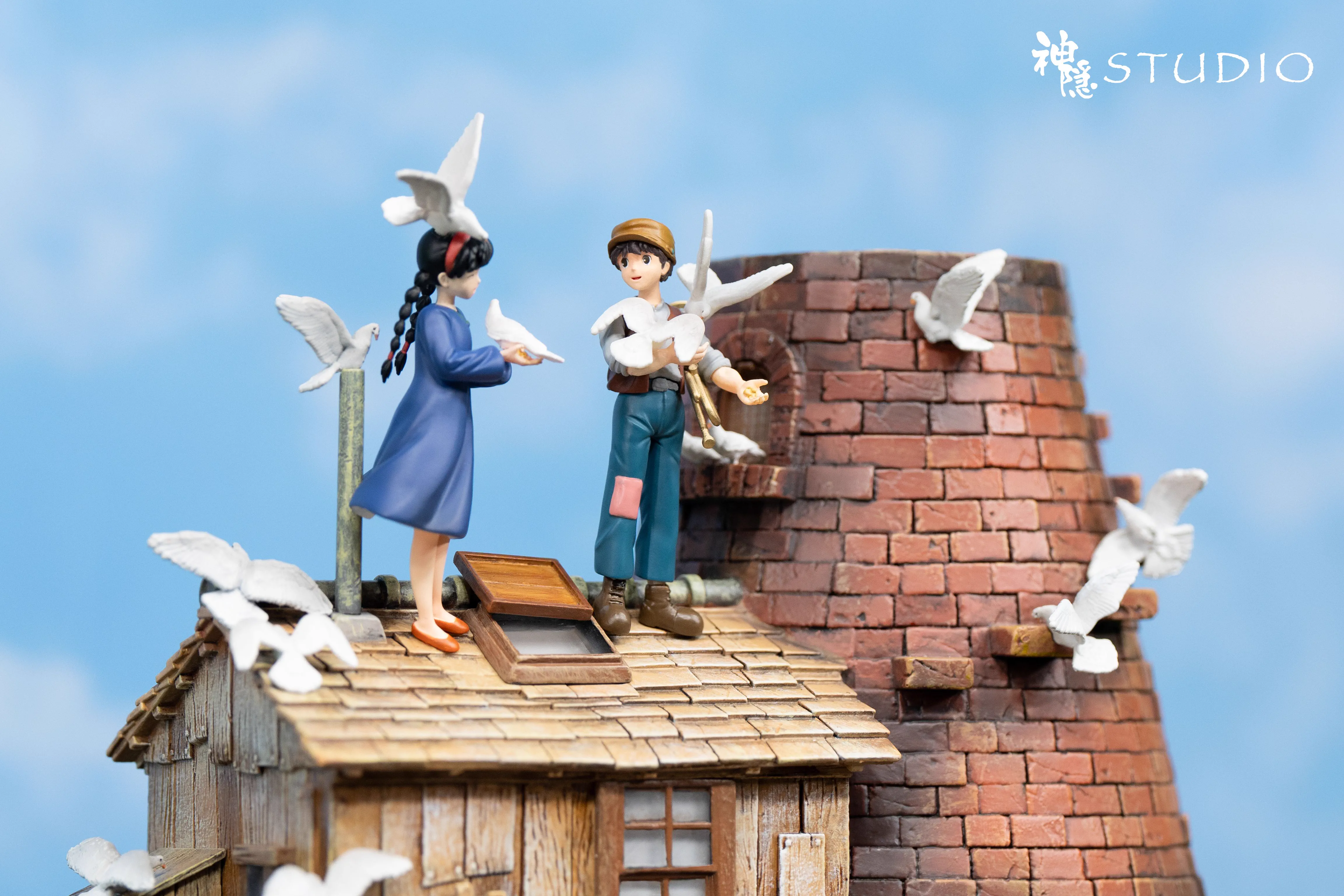 【Pre-sale closed】On the Roof in Castle in the Sky-Studio Ghibli-ShenYin Studio