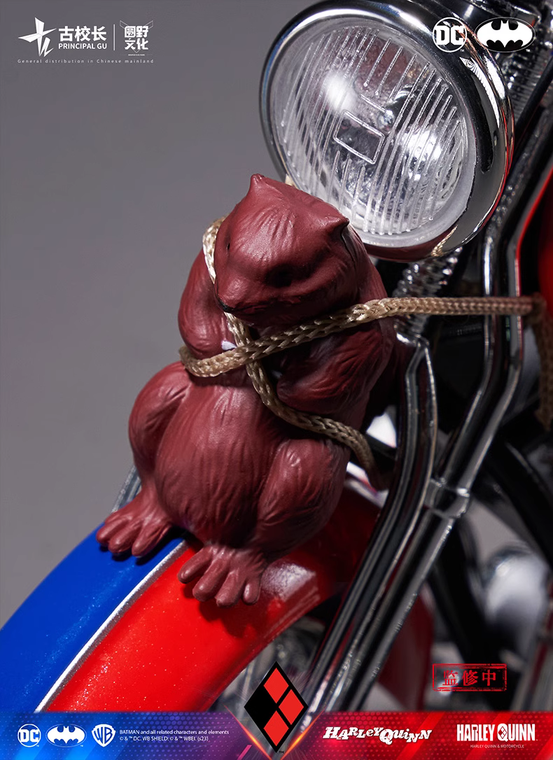 【Pre-sale】1/10 Scale Harley Quinn & Motorbike-DC Studio