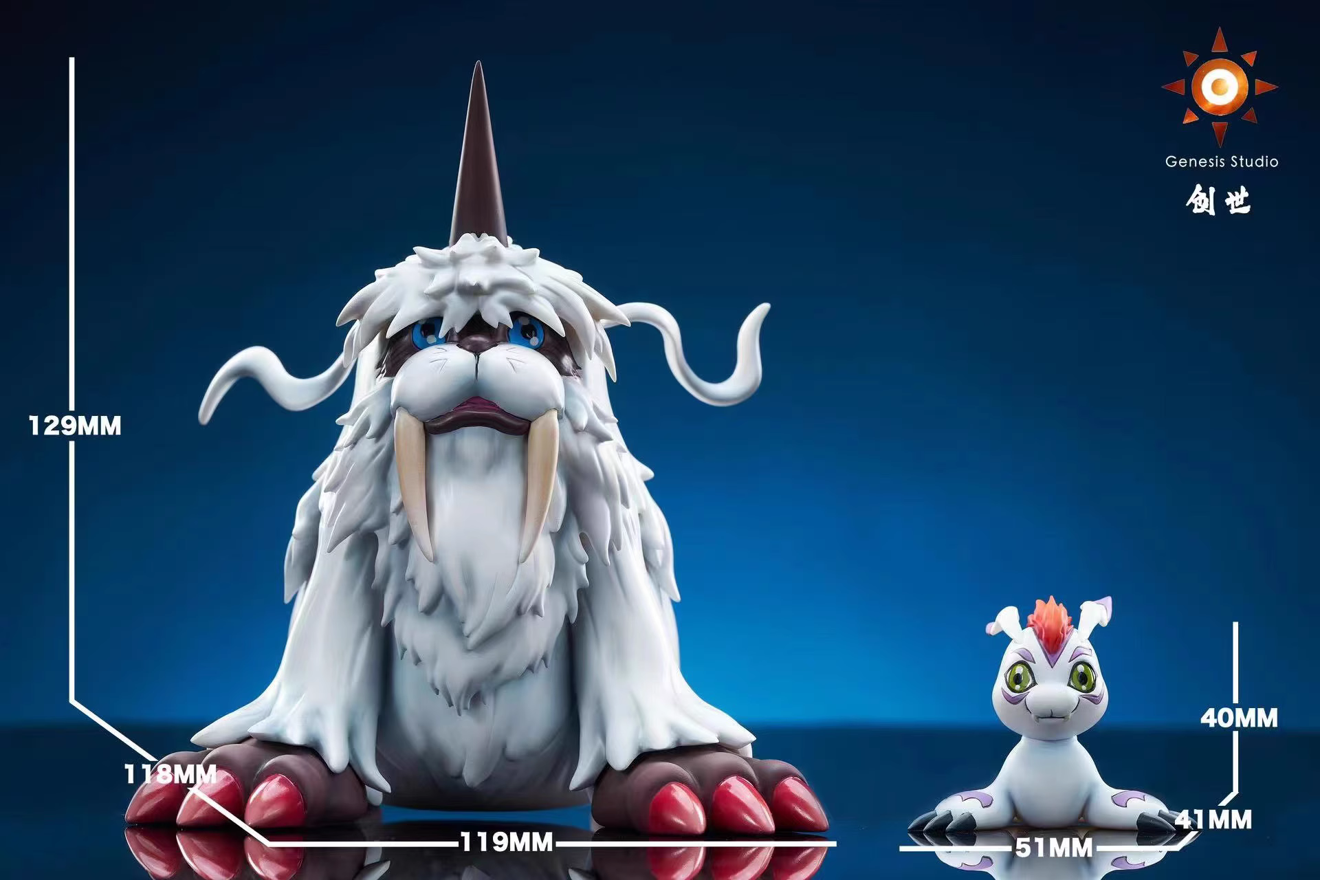 【Sold out】Ikkakumon & Gomamon-Digimon Adventure-Genesis Studio