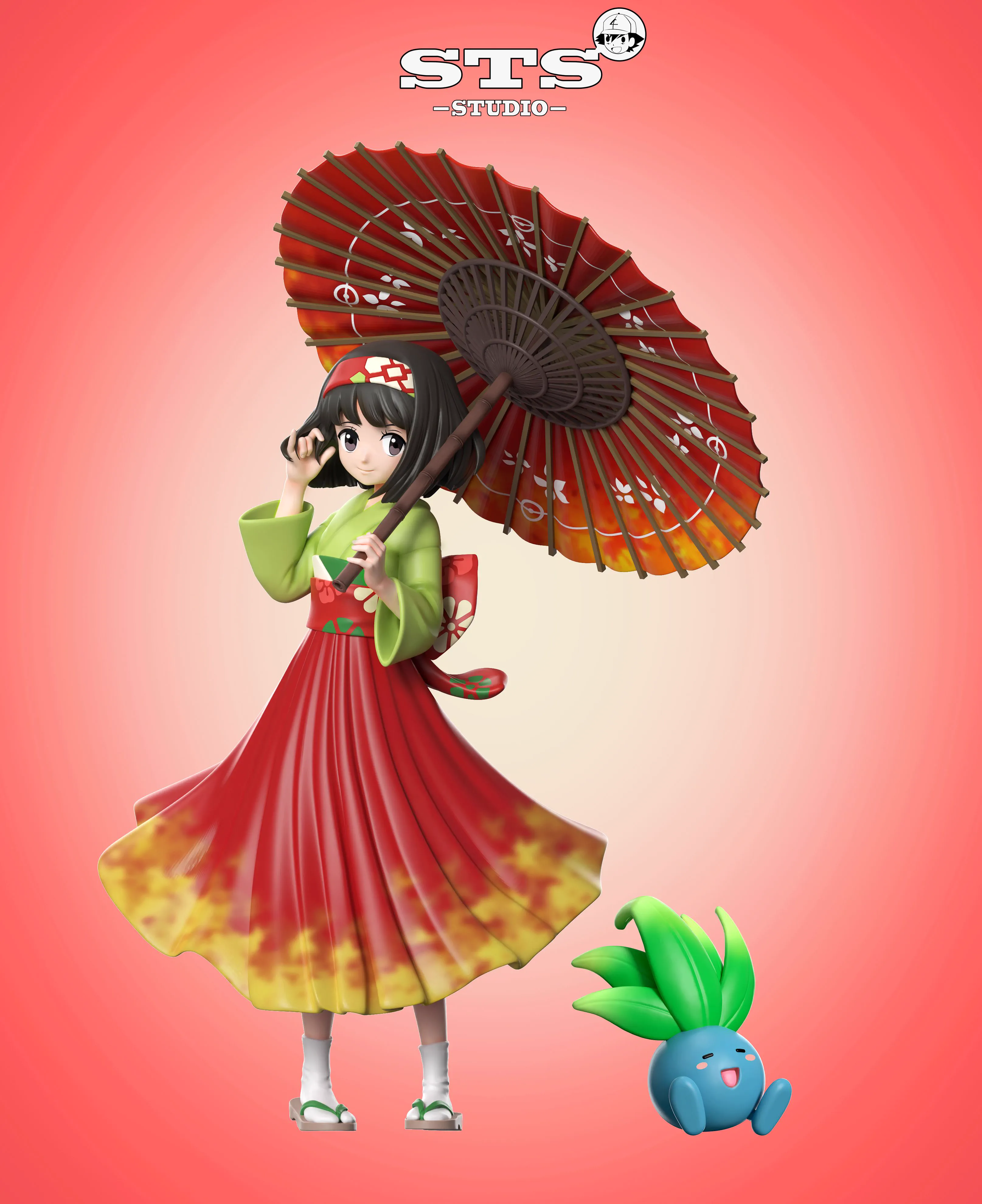 【Pre-sale closed】1/8 & 1/20 Scale Erika-Pokemon-STS Studio