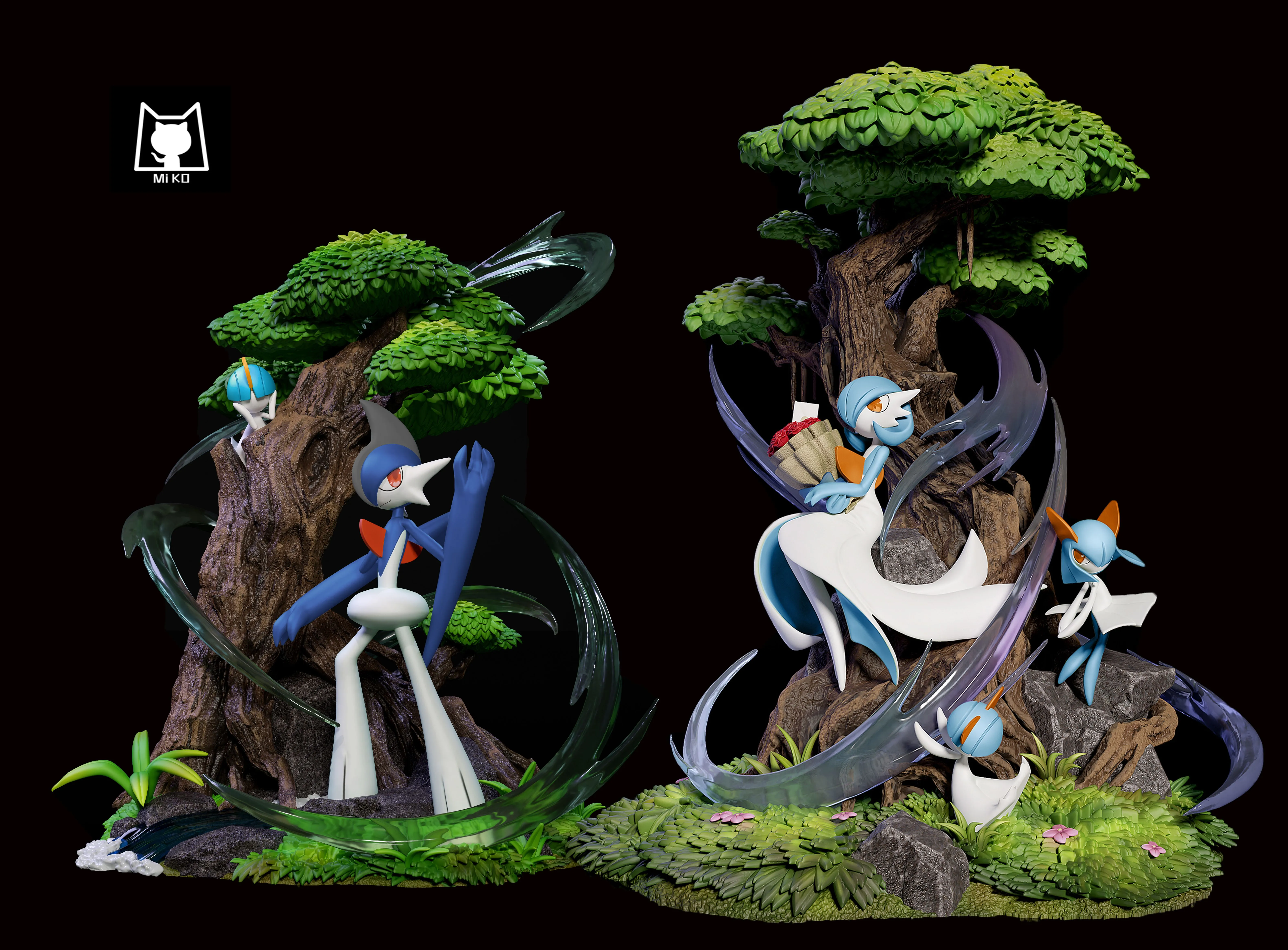 【Pre-sale】Gallade Evolution Combination-Pokemon-MiKo Studio