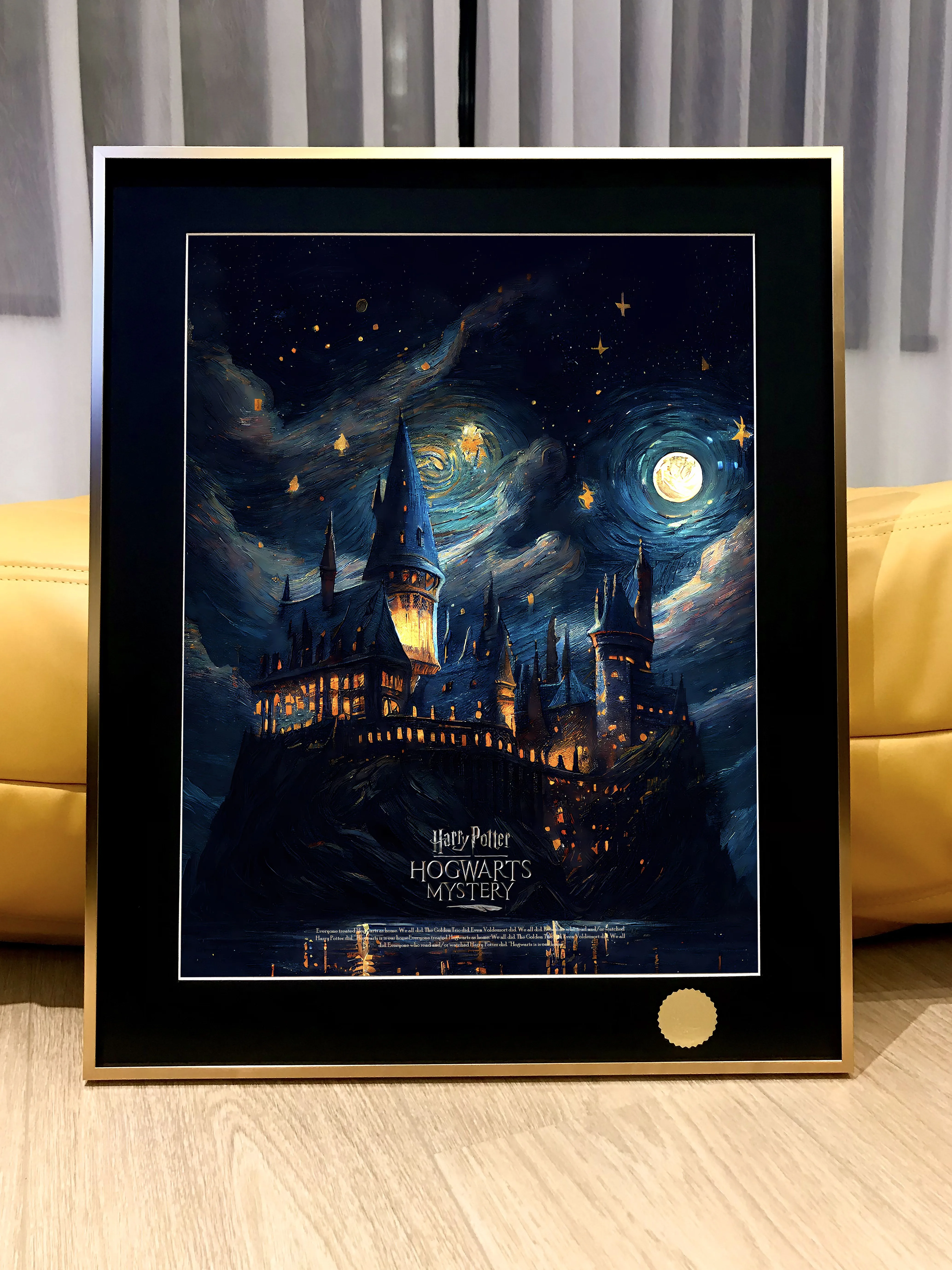 【Pre-sale】Decorative Painting of Hogwarts School of Witchcraft and Wizardry-Harry Potter-XingKong Studio
