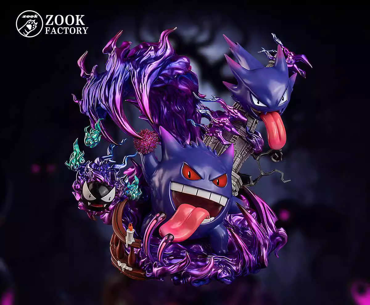 【Pre-sale】1/20 Scale Gengar Evolution Combination-Pokemon-ZooK Factory Studio