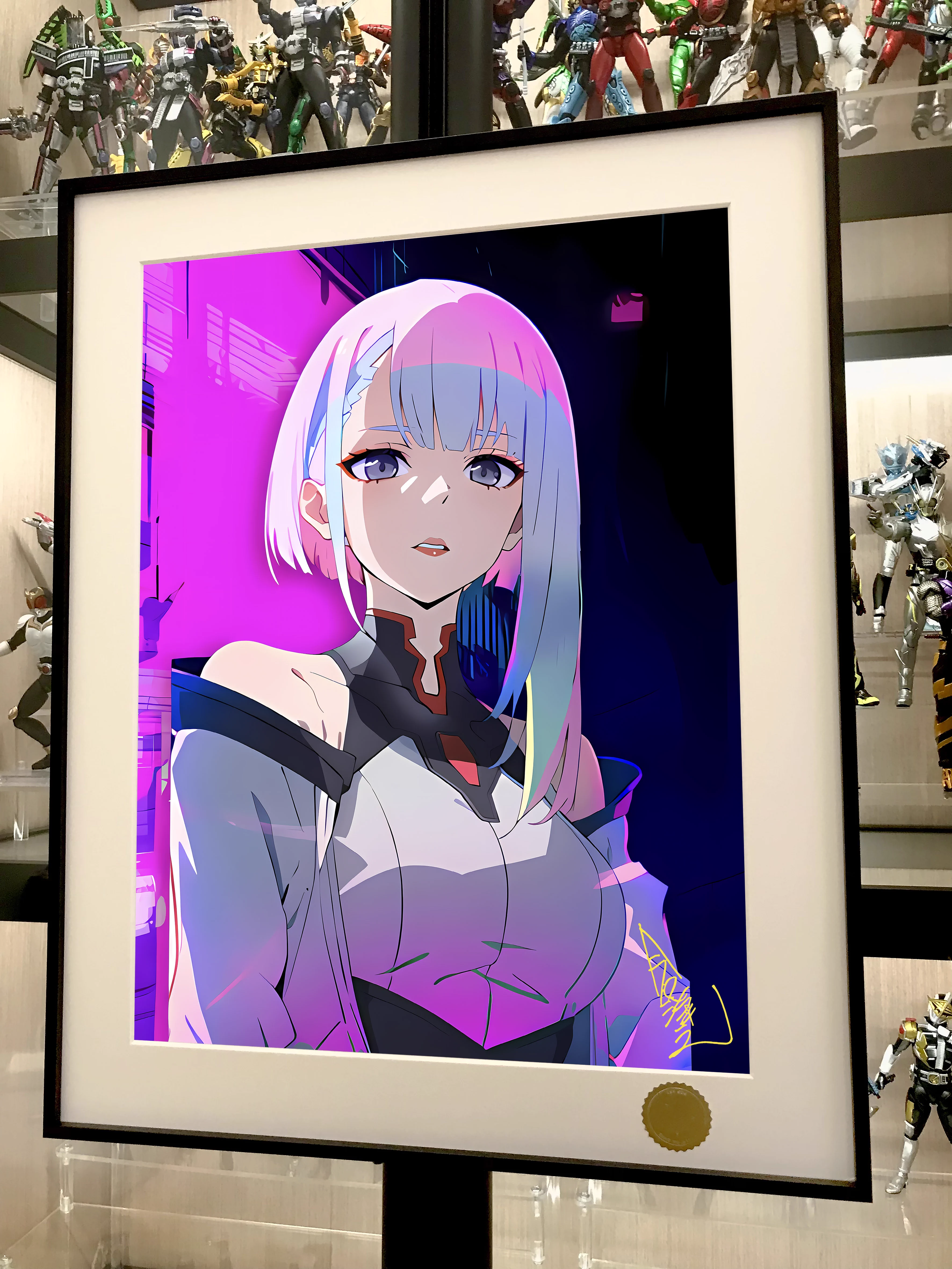 【Pre-sale】Decorative Painting of Lucy-CYBERPUNK EDGERUNNERS-XingKong Studio