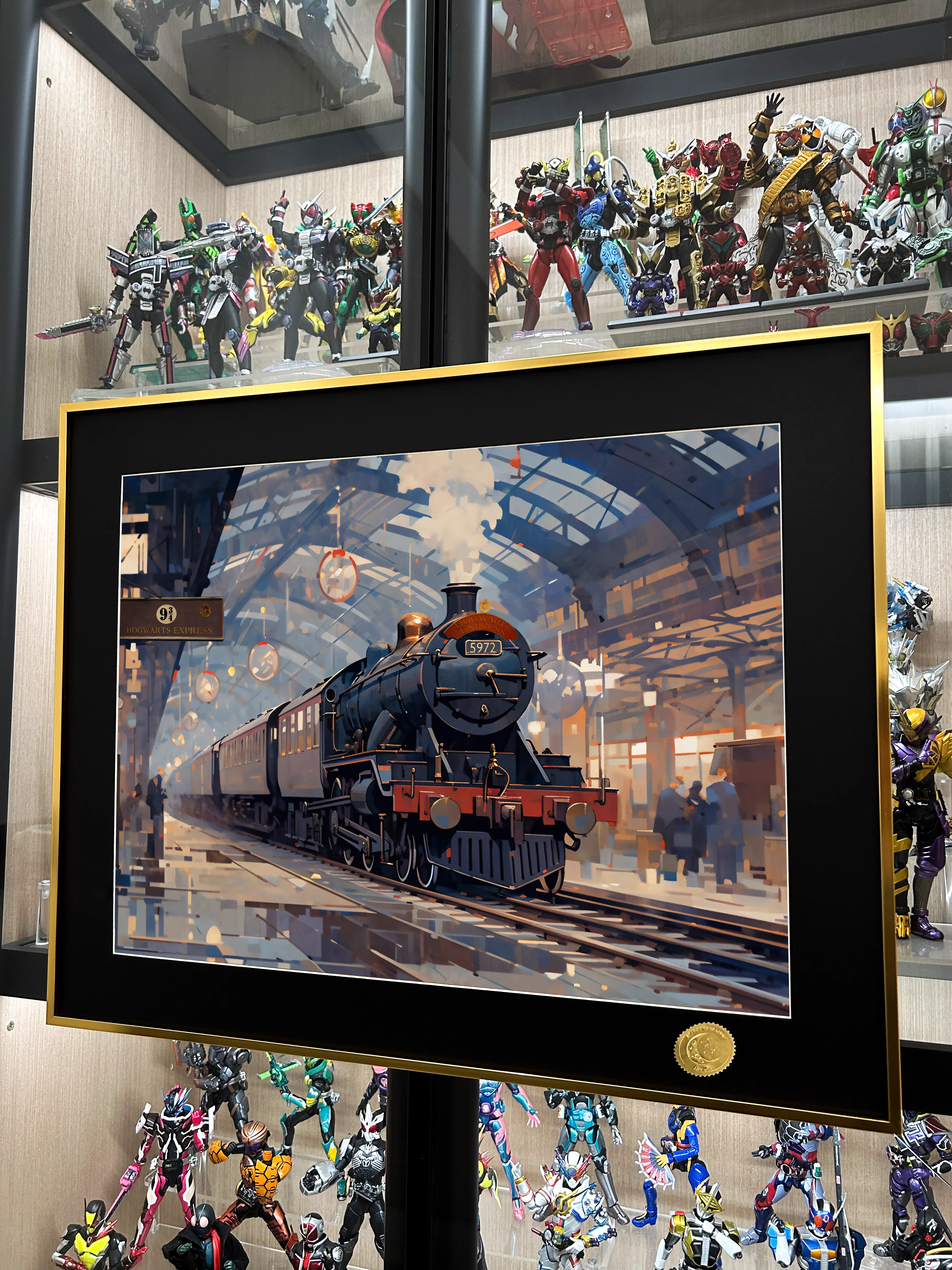 【Pre-sale】Decorative Painting of Platform Nine and Three-Quarters-Harry Potter-XingKong Studio