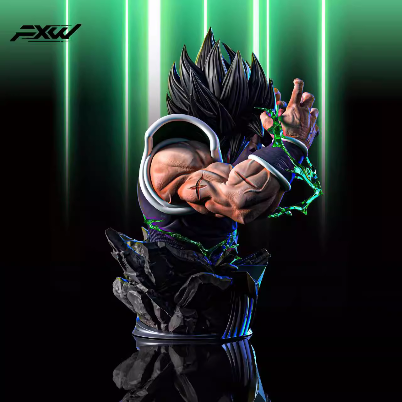【Pre-sale】Bust of Broly-FXW Studio