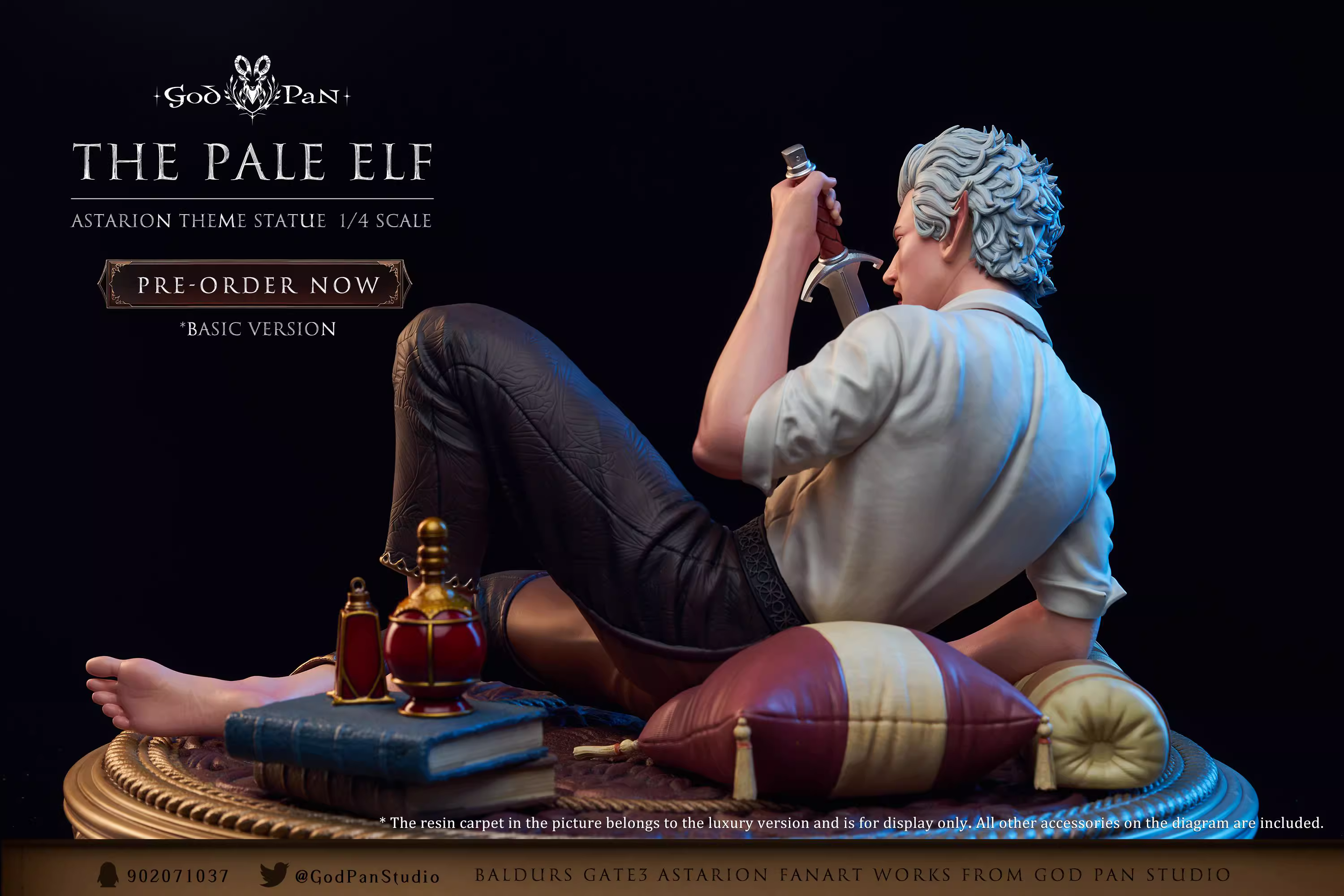 【Last one】1/4 Scale Blood Man-Baldur's Gate 3-God Pan Studio