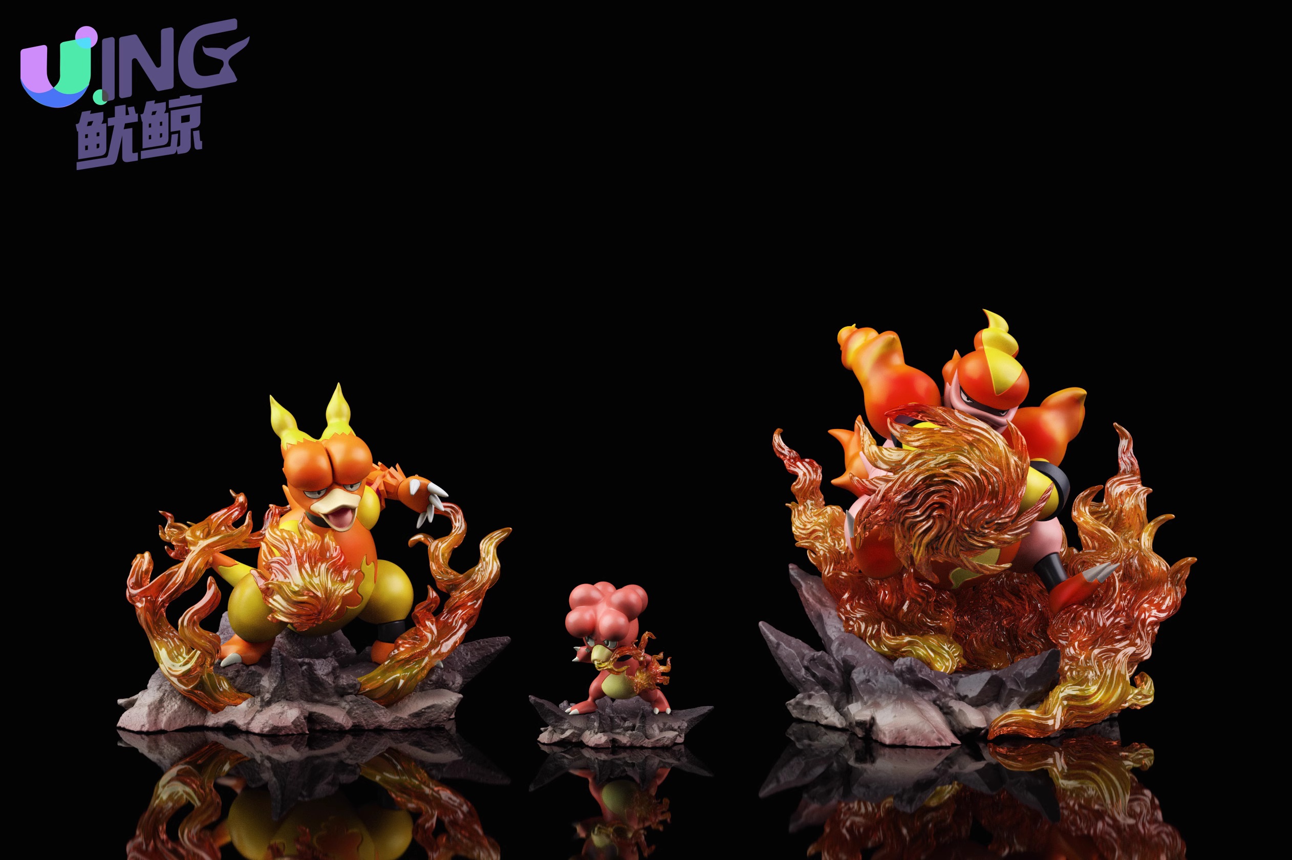 【Pre-sale】1/20 Scale Magmortar & Electivire-Pokemon-Uing studio