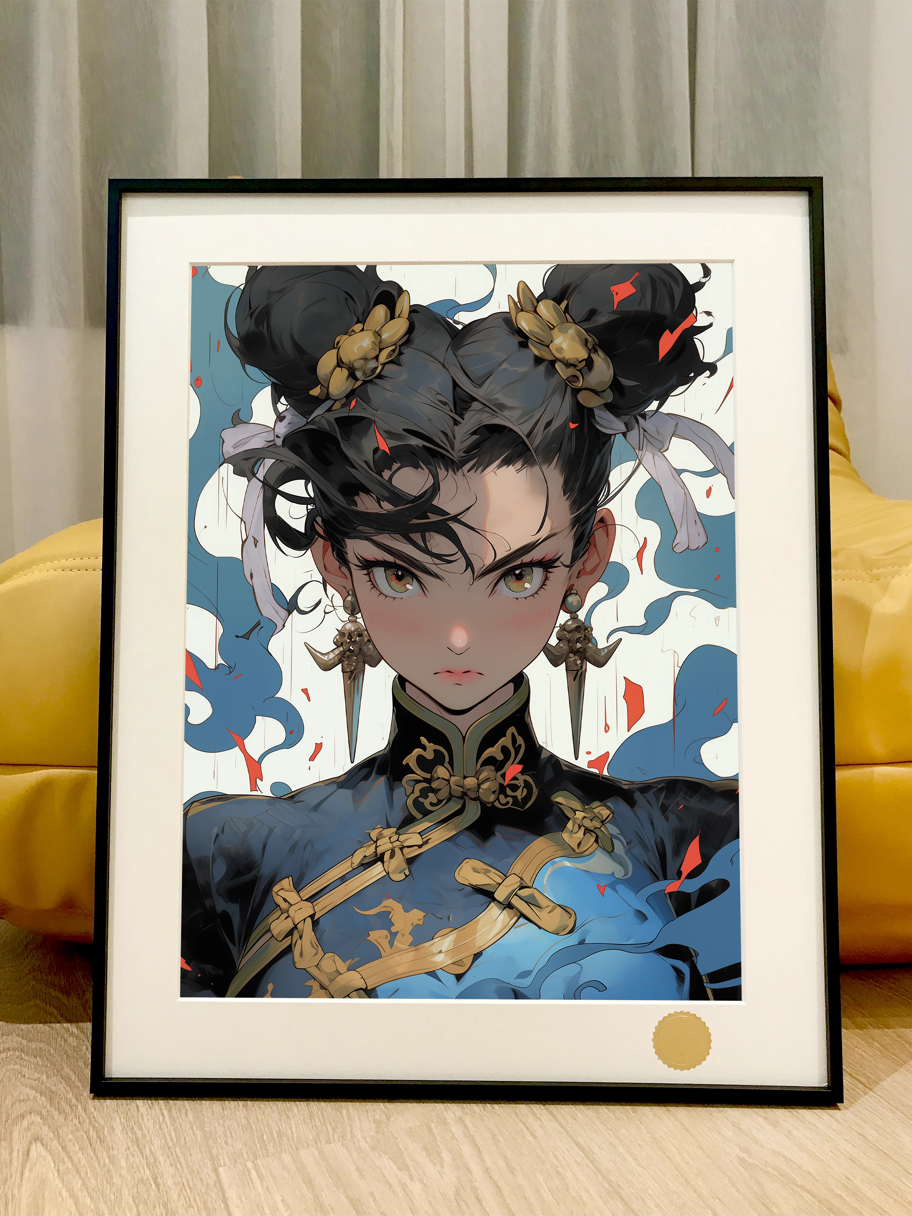 【Pre-sale】Decorative Painting of ChunLi-Street Fighter(SF)-XingKong Studio