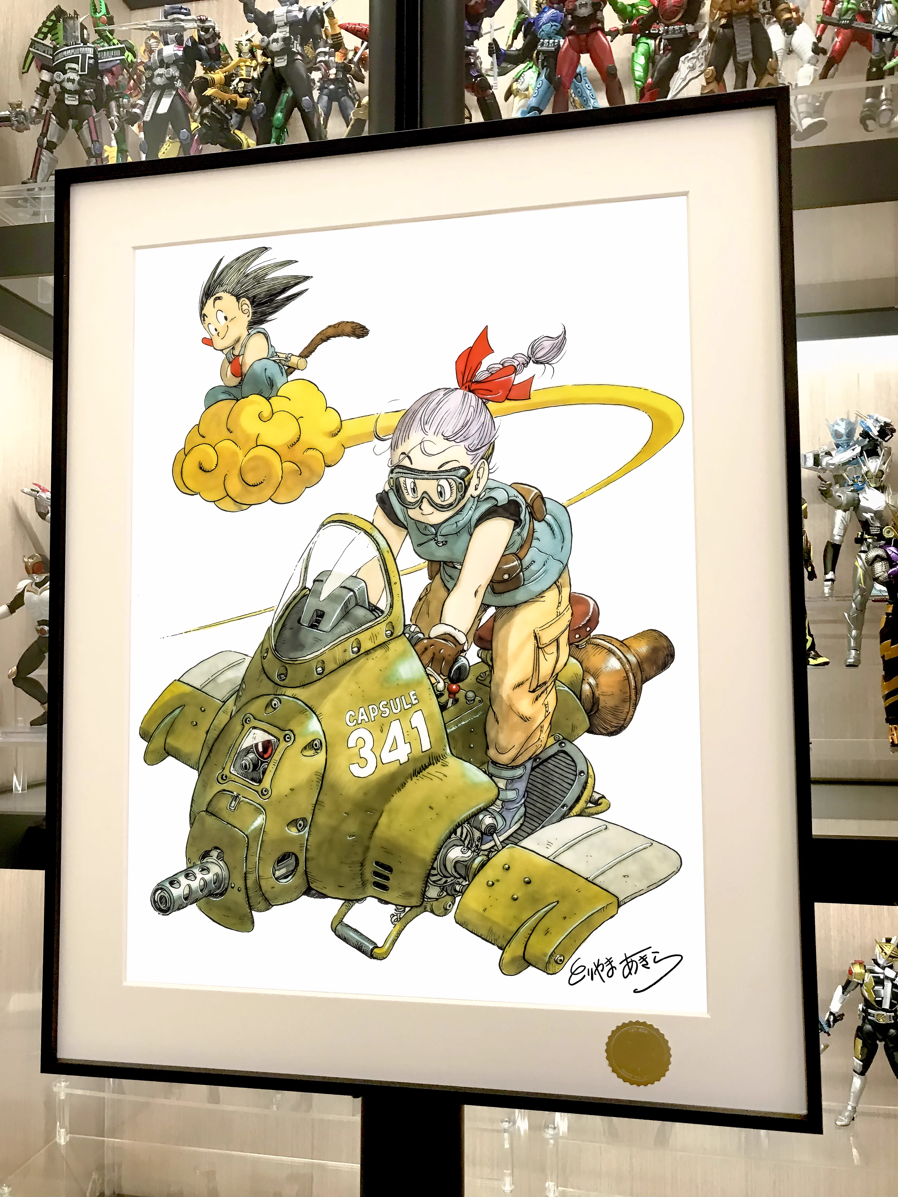 【Pre-sale】Decorative Painting of Son Goku & Bulma-XingKong Studio