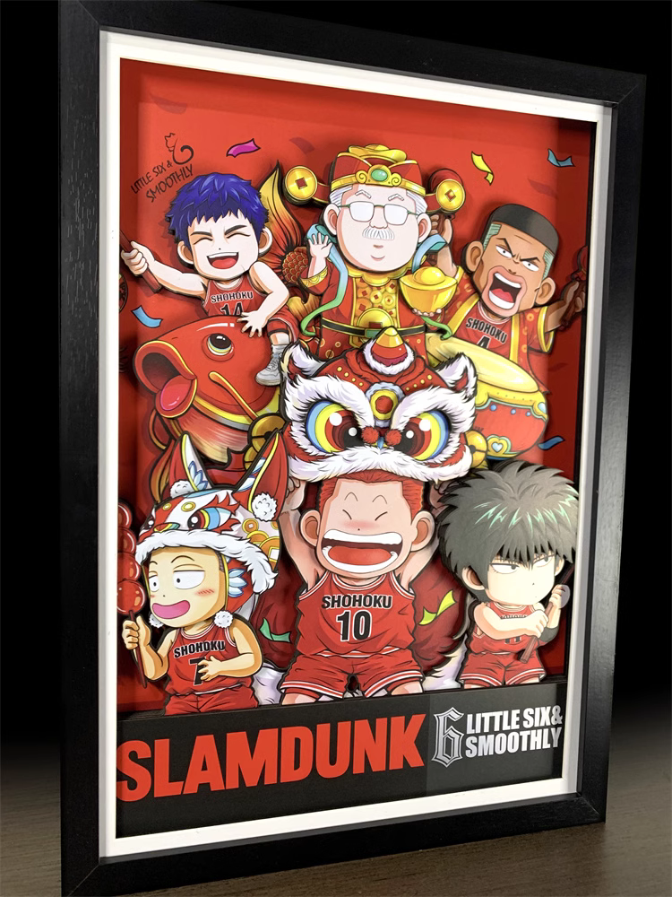 【In stock】Decorative Painting of New Year Slam Dunk-MOMO Studio