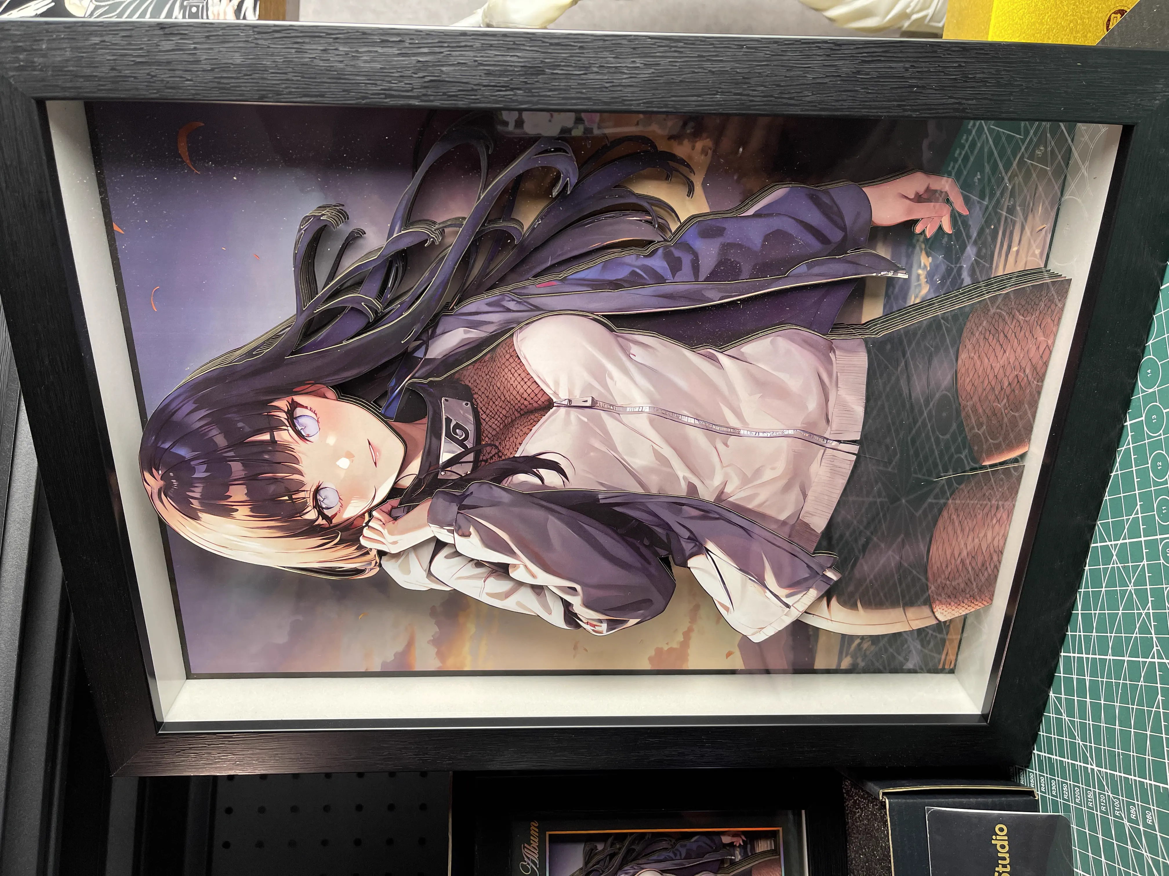 【In stock】Decorative Painting of Hyūga Hinata-Black Box Studio