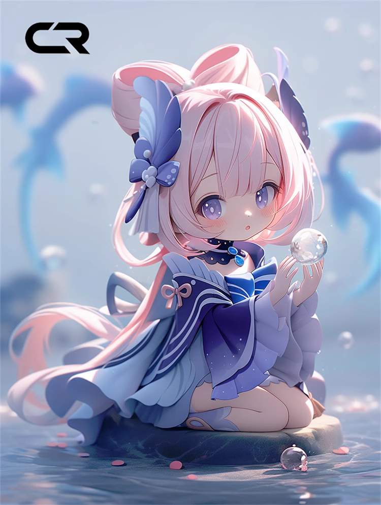 【Sold out】Q Version Sangonomiya Kokomi-Genshin Impact-CR Studio