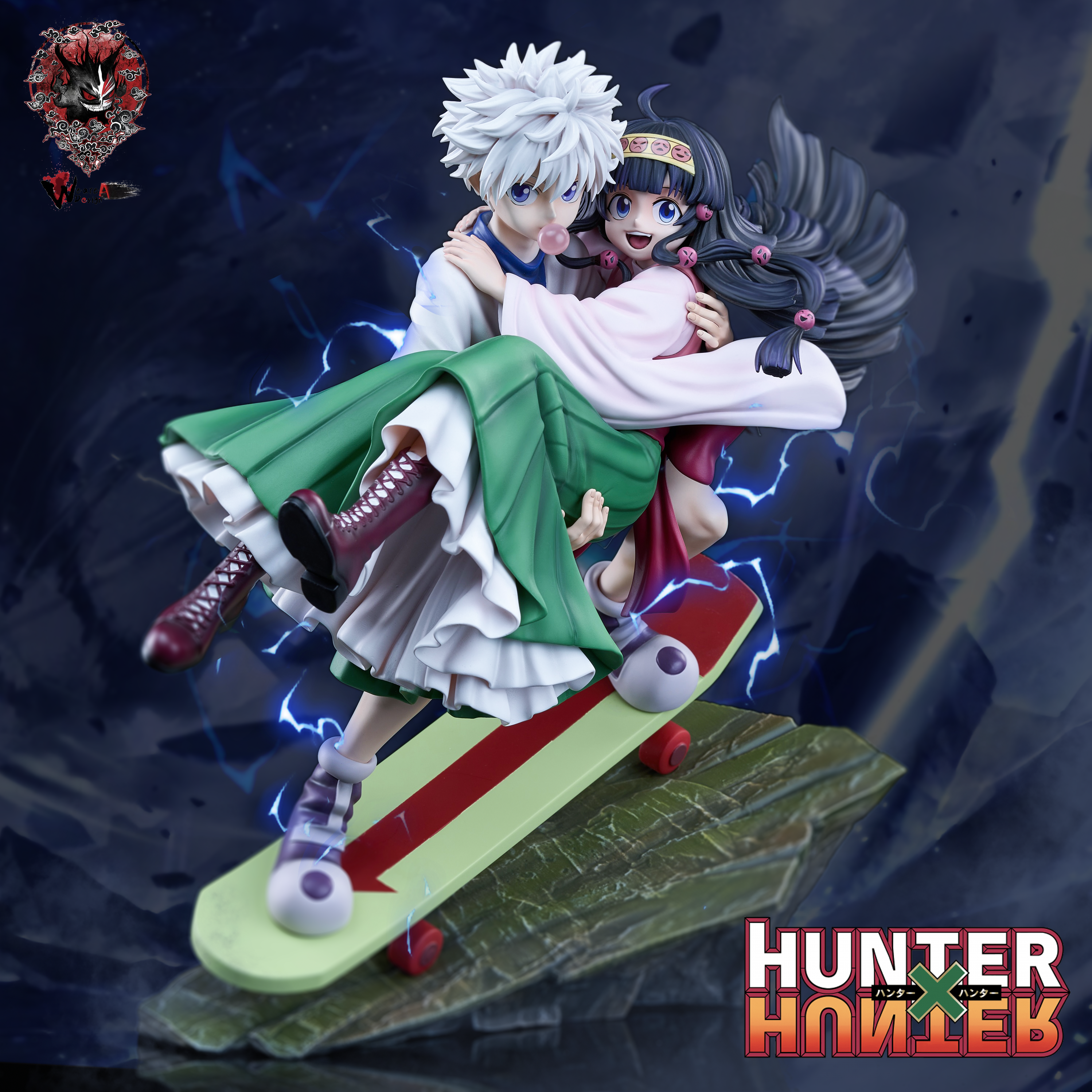【Sold out】Killua/Alluka Statue-Hunter X Hunter -Weare A Design