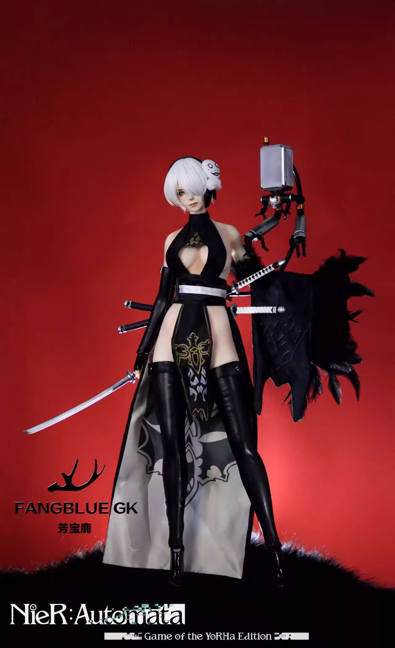 【Sold out】1/3 Scale Yorha No. 2 Type B (2B)-NieR:Automata-FangBlue Studio