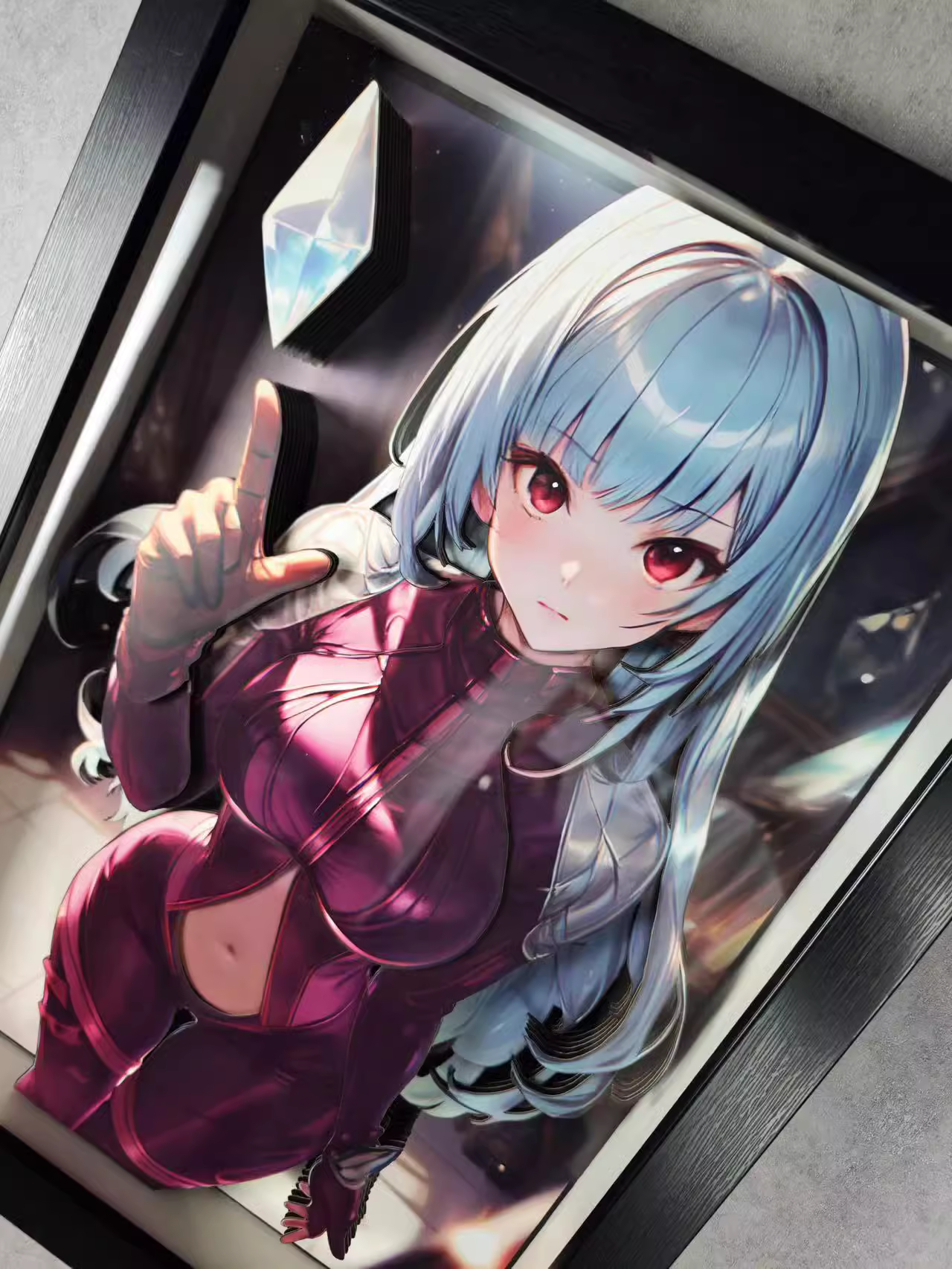 【In stock】DSMG-051 Decorative Painting of Kula Diamond-THE KING OF FIGHTERS-Dorobou Neko Studio