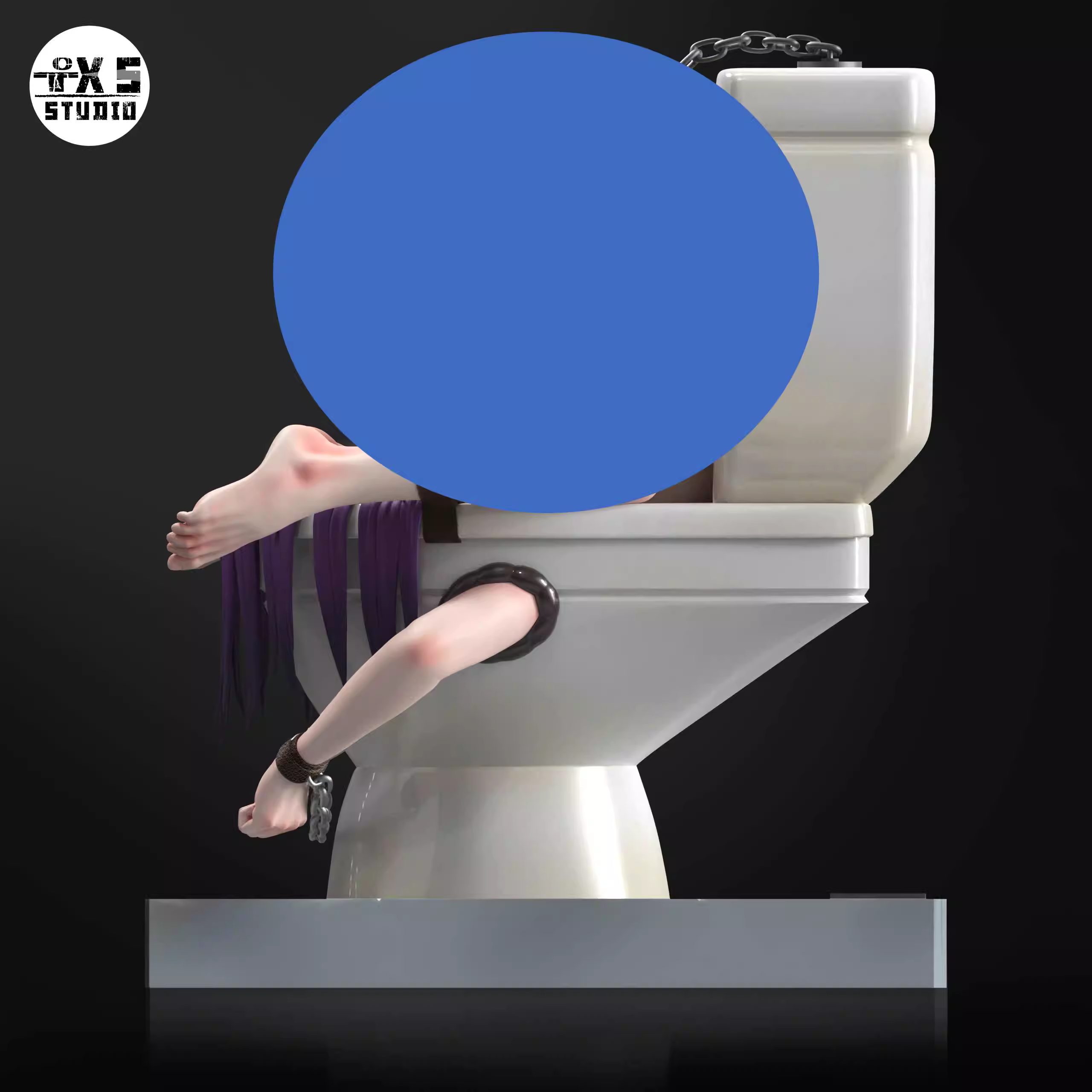 【Sold out】1/6 Scale Toilet Girl-Other series-T.X.S Studio