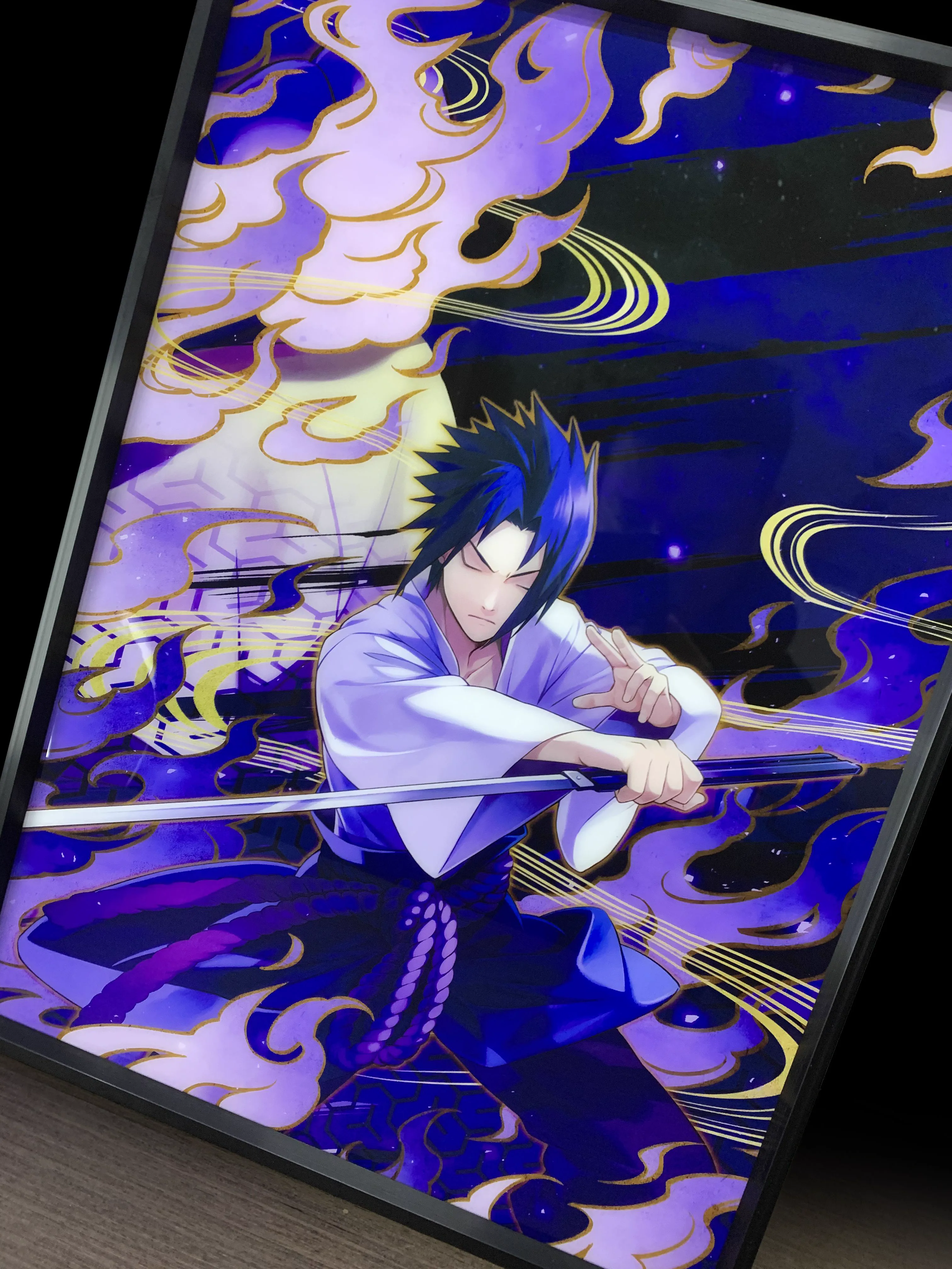 【In stock】Decorative Painting of Uchiha Sasuke-MOMO Studio