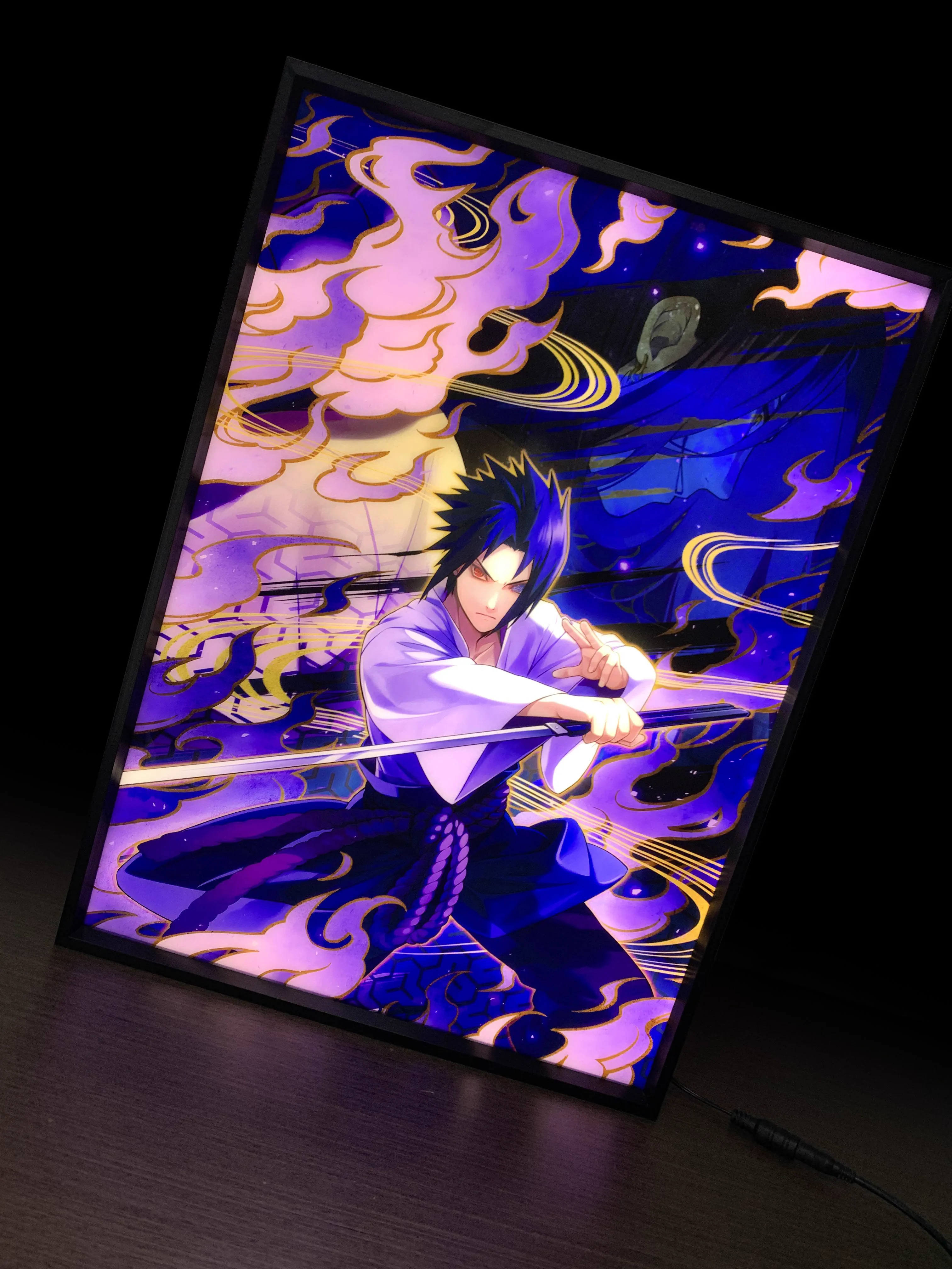 【In stock】Decorative Painting of Uchiha Sasuke-MOMO Studio