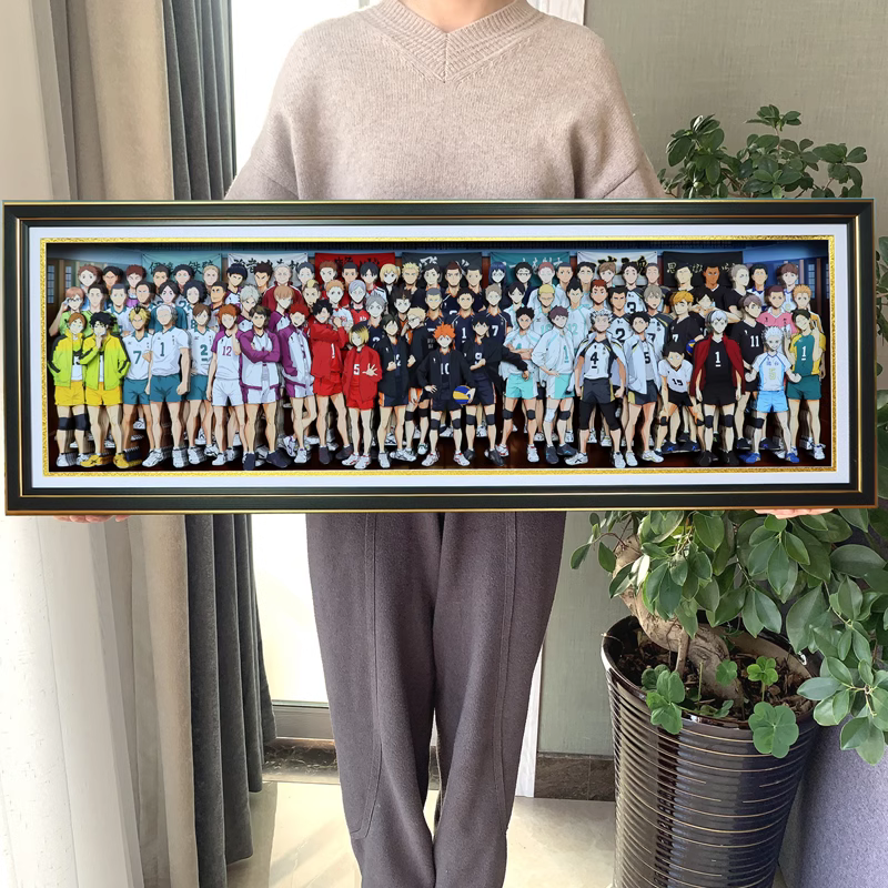 【In stock】Decorative Painting of Whole Charactersof Haikyuu!!-KALA HOME