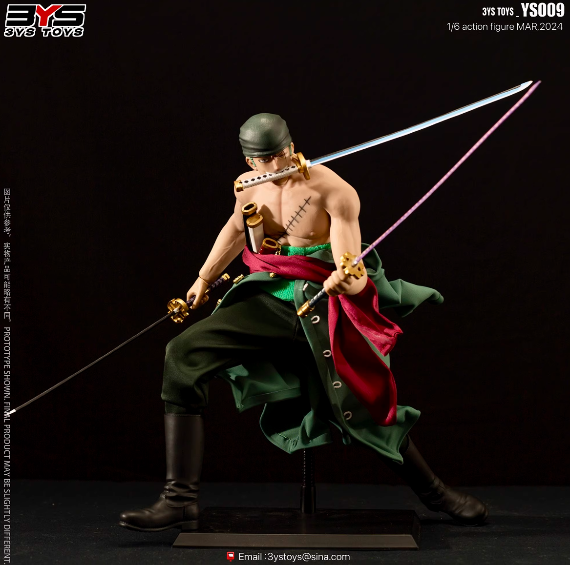 【Pre-sale】1/6 Scale Zoro-3YS TOYS Studio