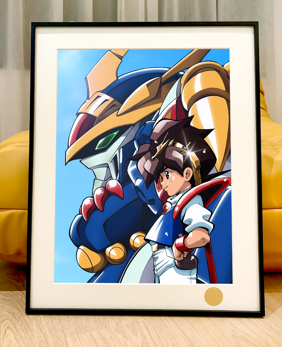 【Pre-sale】Decorative Painting of RYUJINMARU-魔神英雄伝ワタル-XingKong Studio