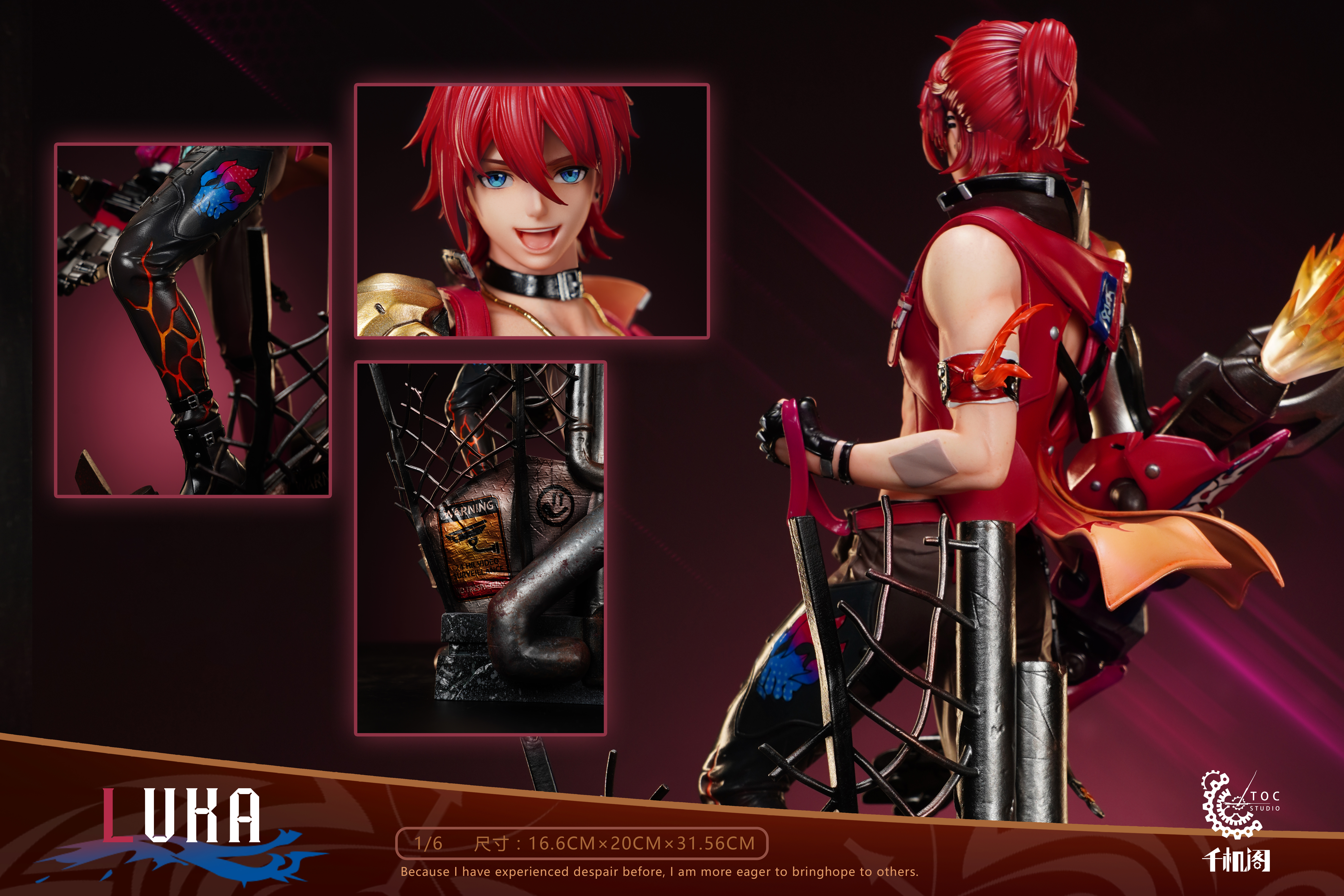 【Sold out】1/6 Scale Luka-Honkai: Star Rail-TOC Studio