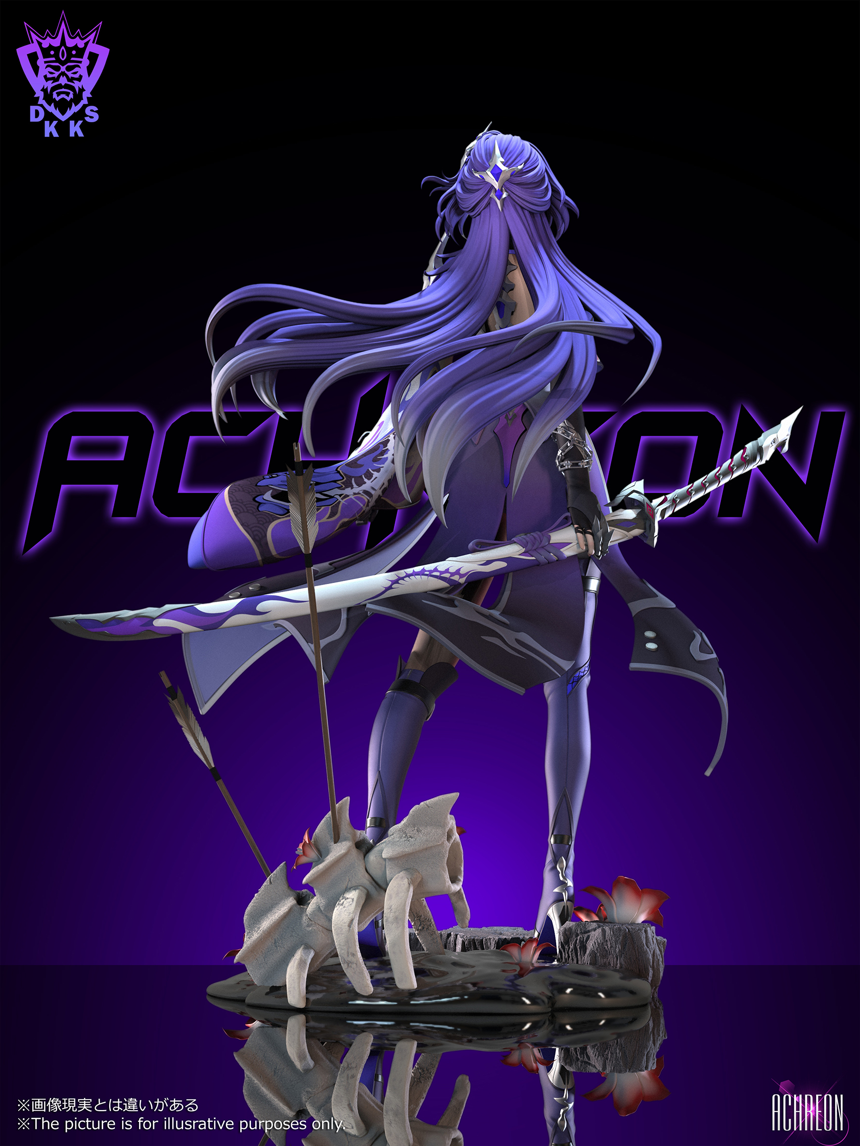 【Pre-sale】1/4 & 1/6 Scale Acheron-Honkai: Star Rail-Dark King Studio