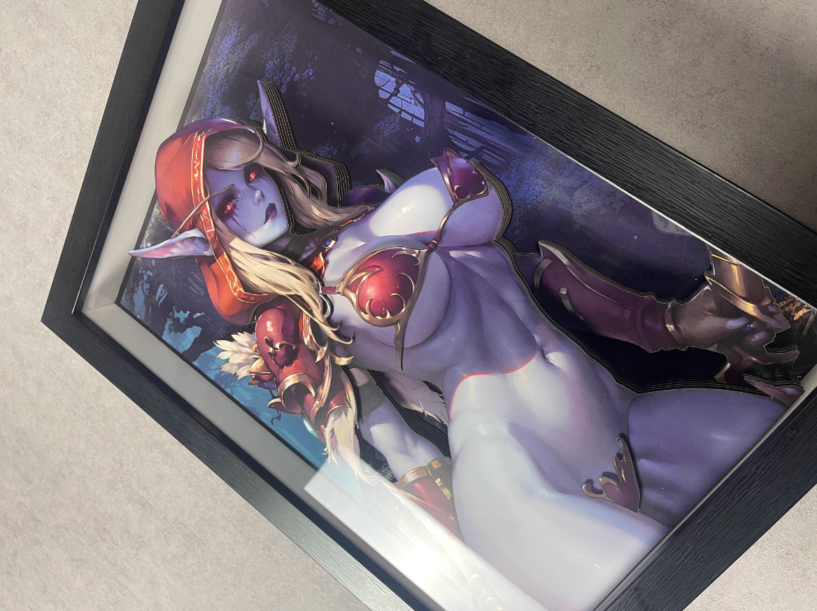 【In stock】DSMG-054 Decorative Painting of Sylvanas Windrunner-World of Warcraft-Dorobou Neko Studio