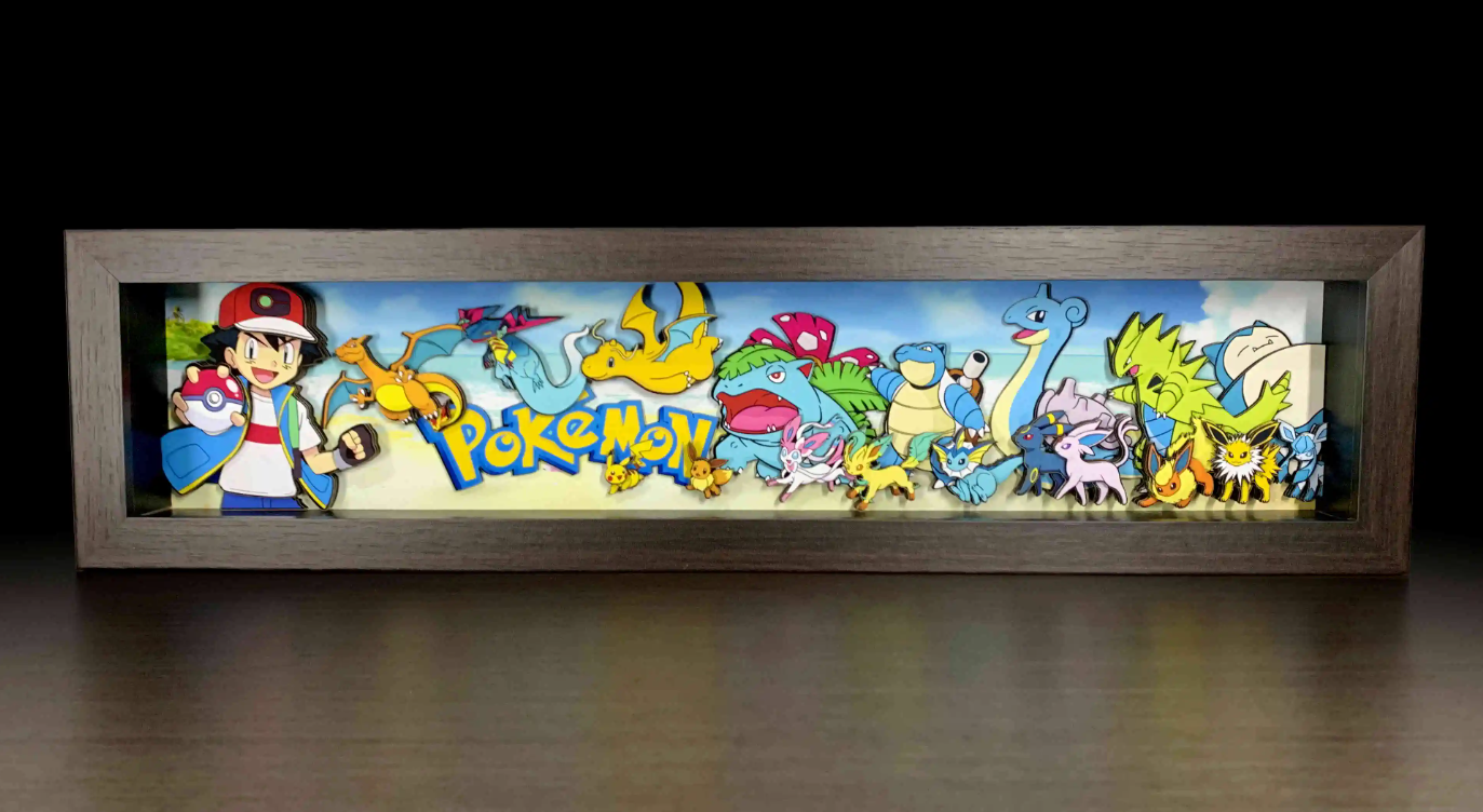 【In stock】Decorative Painting of Pokemon-MOMO Studio