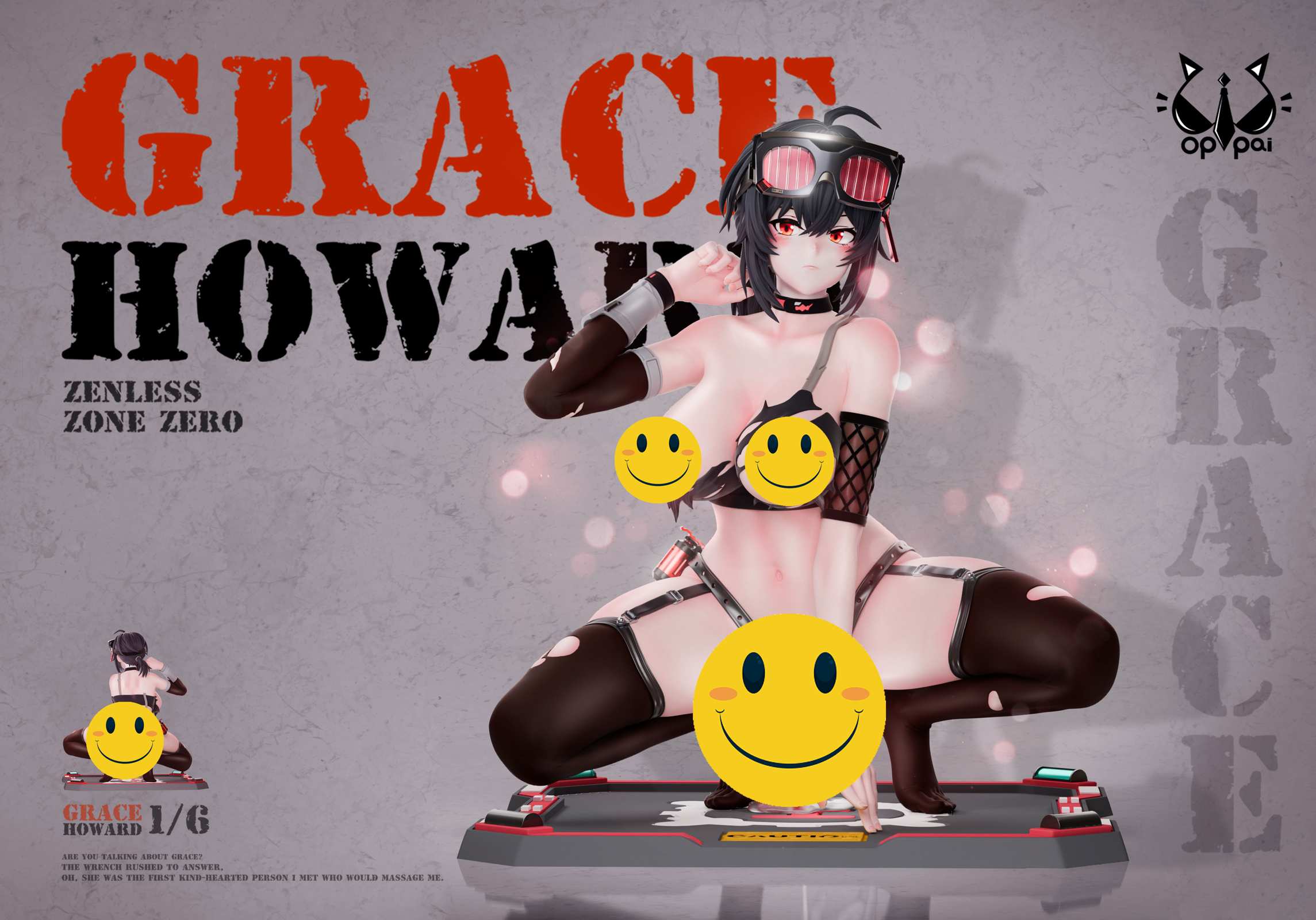 【Pre-sale】1/6 Scale Grace Howard-Zenless Zone Zero-Oppai studio