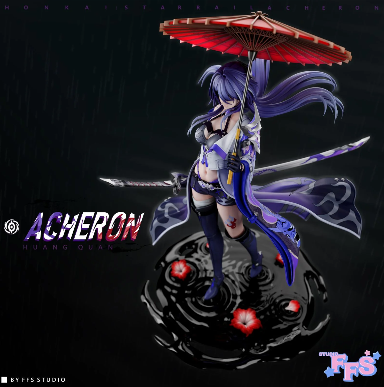 【Sold out】1/6 Scale Acheron-Honkai: Star Rail-FFS Studio
