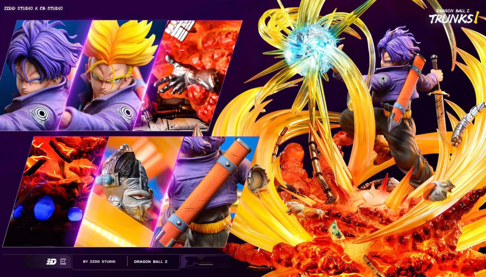 【Pre-sale】Trunks VS Mecha Frieza-ZZDD Studio