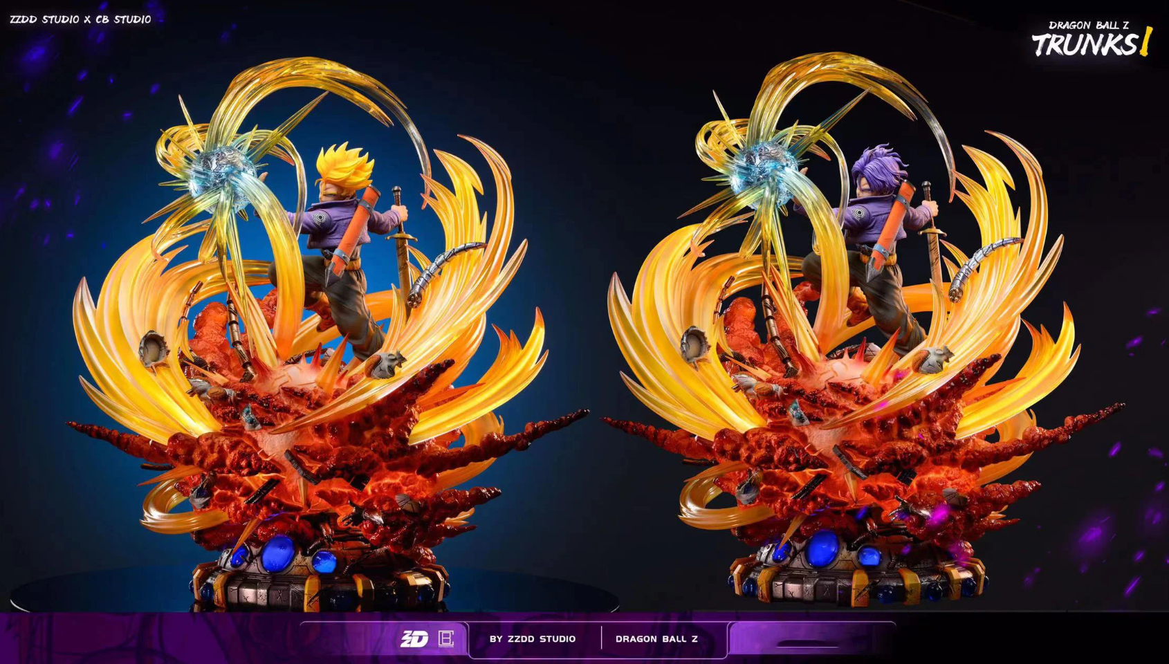 【Pre-sale】Trunks VS Mecha Frieza-ZZDD Studio