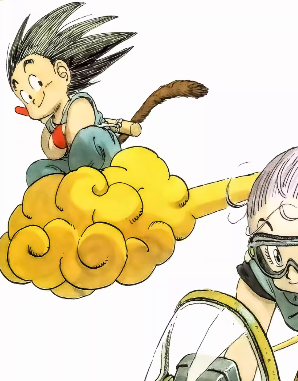 【In stock】Decorative Painting of Son Goku & Bulma-XingKong Studio