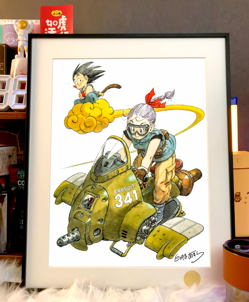 【In stock】Decorative Painting of Son Goku & Bulma-XingKong Studio
