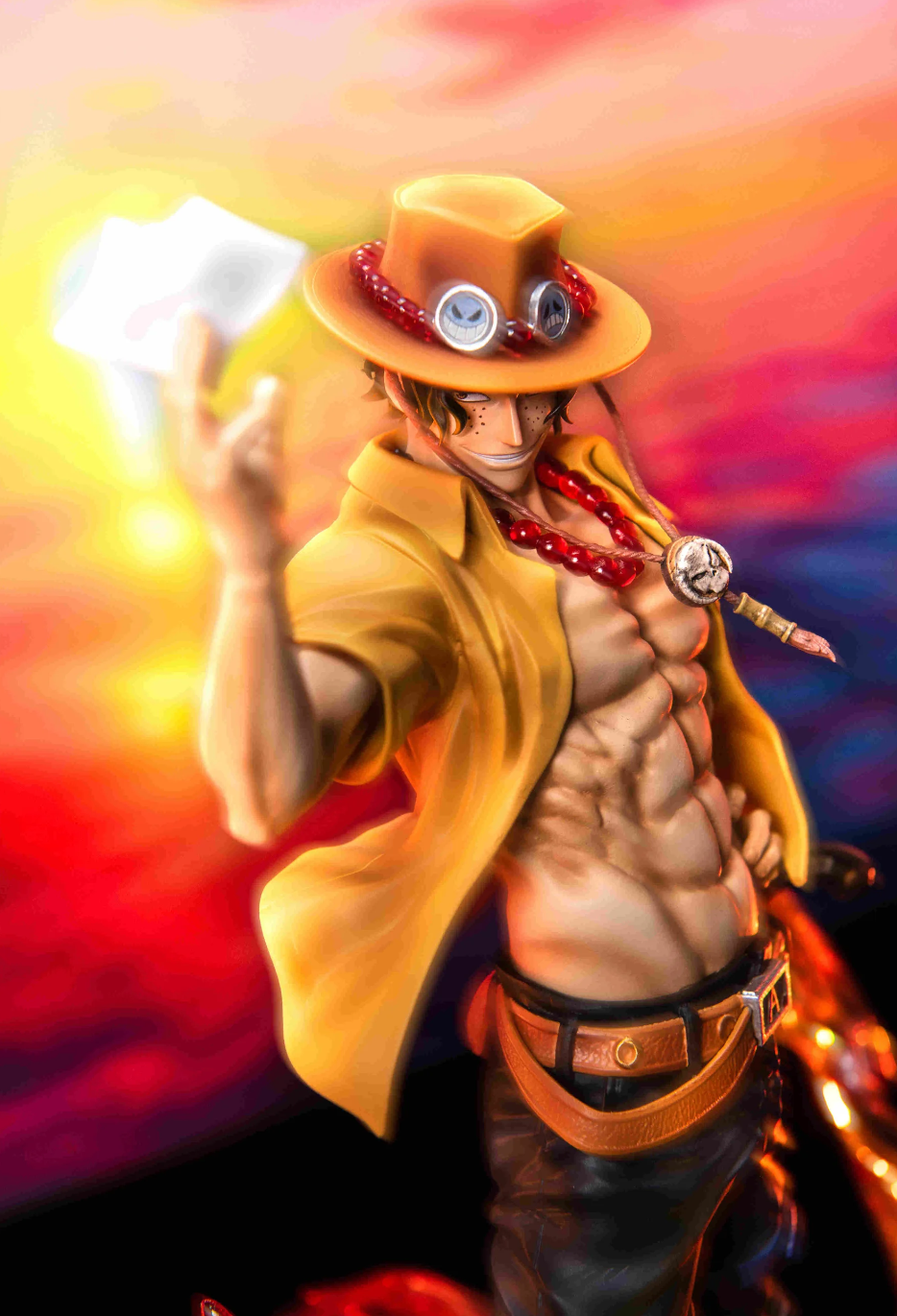 【Pre-sale】POP Scale Goodbye Flame Portgas D. Ace-AS Studio